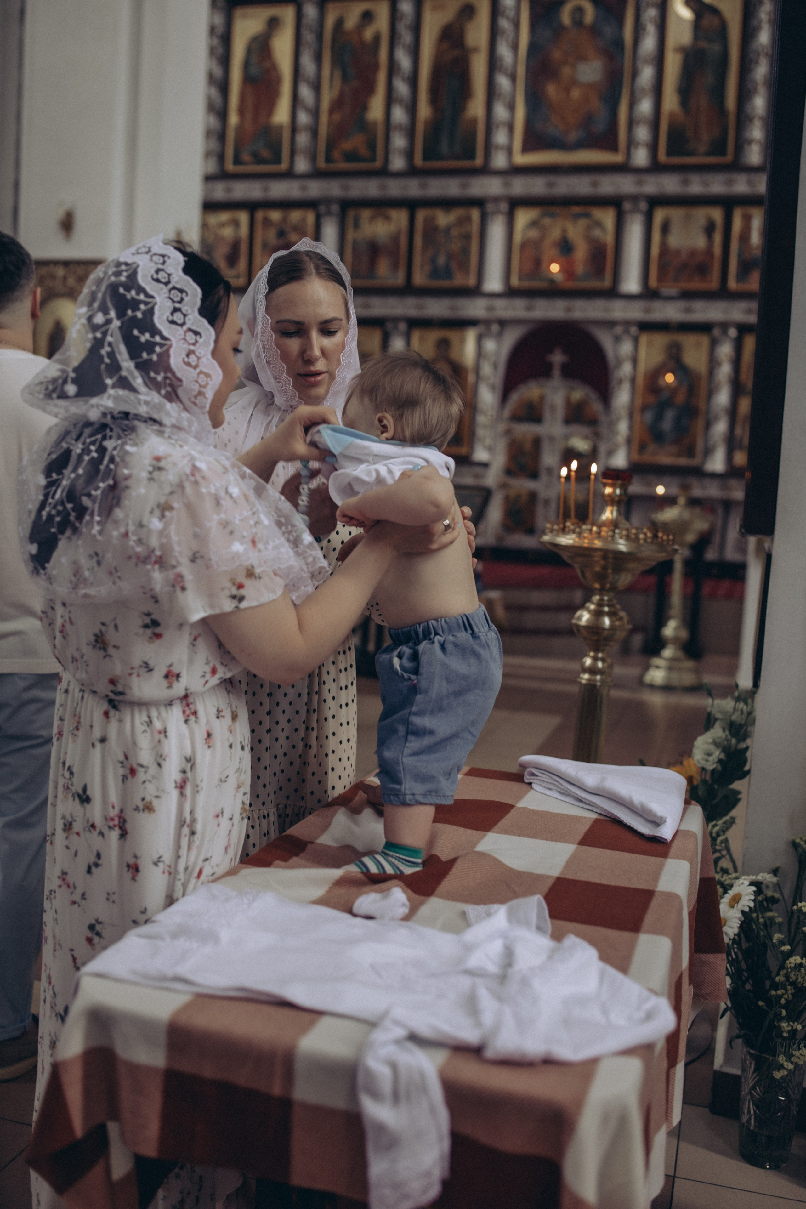 Крещение. Семейный и детский фотограф в Ростове-на-Дону Березкина Анна