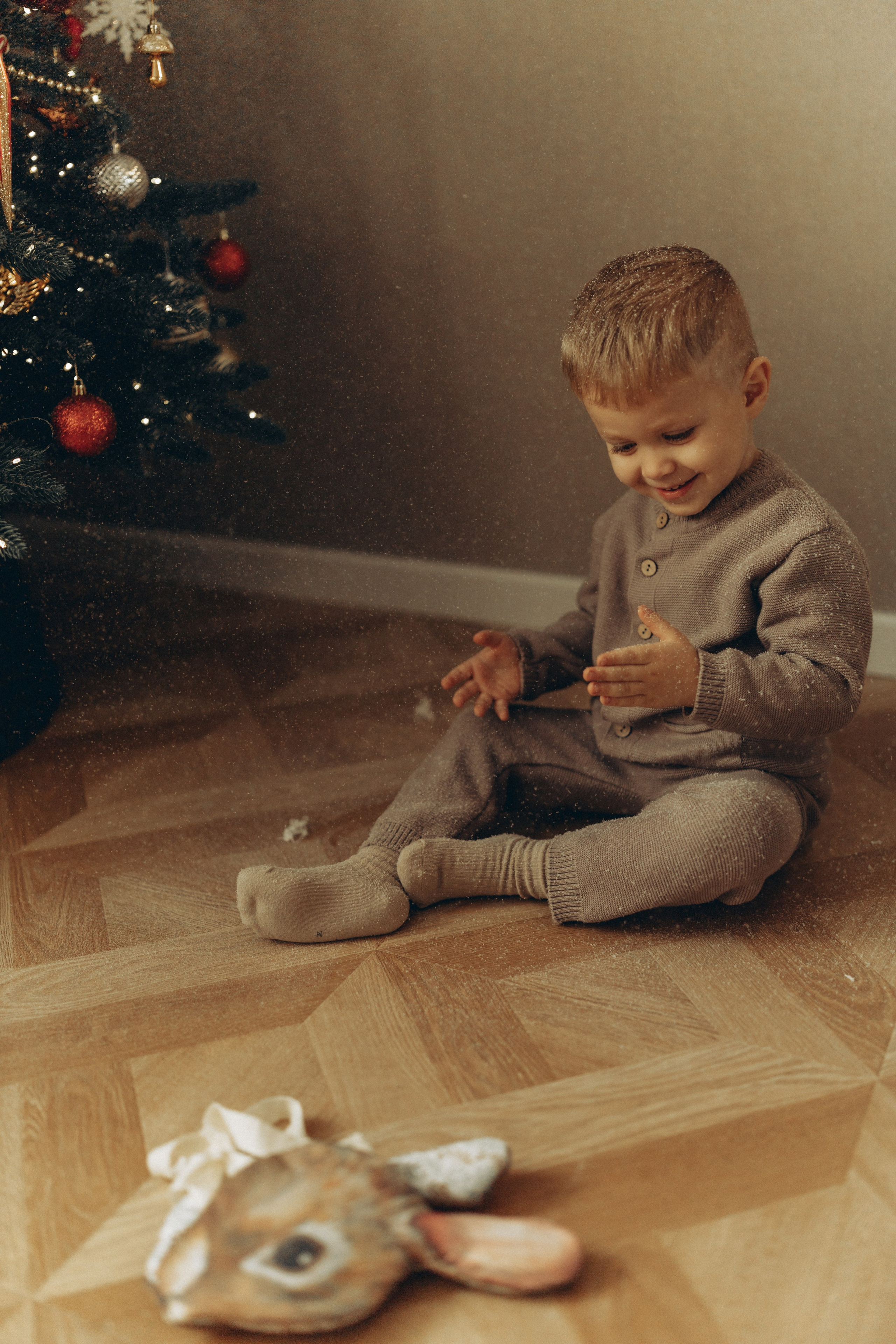 Мама и сын. Новогодние каникулы. Семейный и детский фотограф в Ростове-на-Дону Березкина Анна