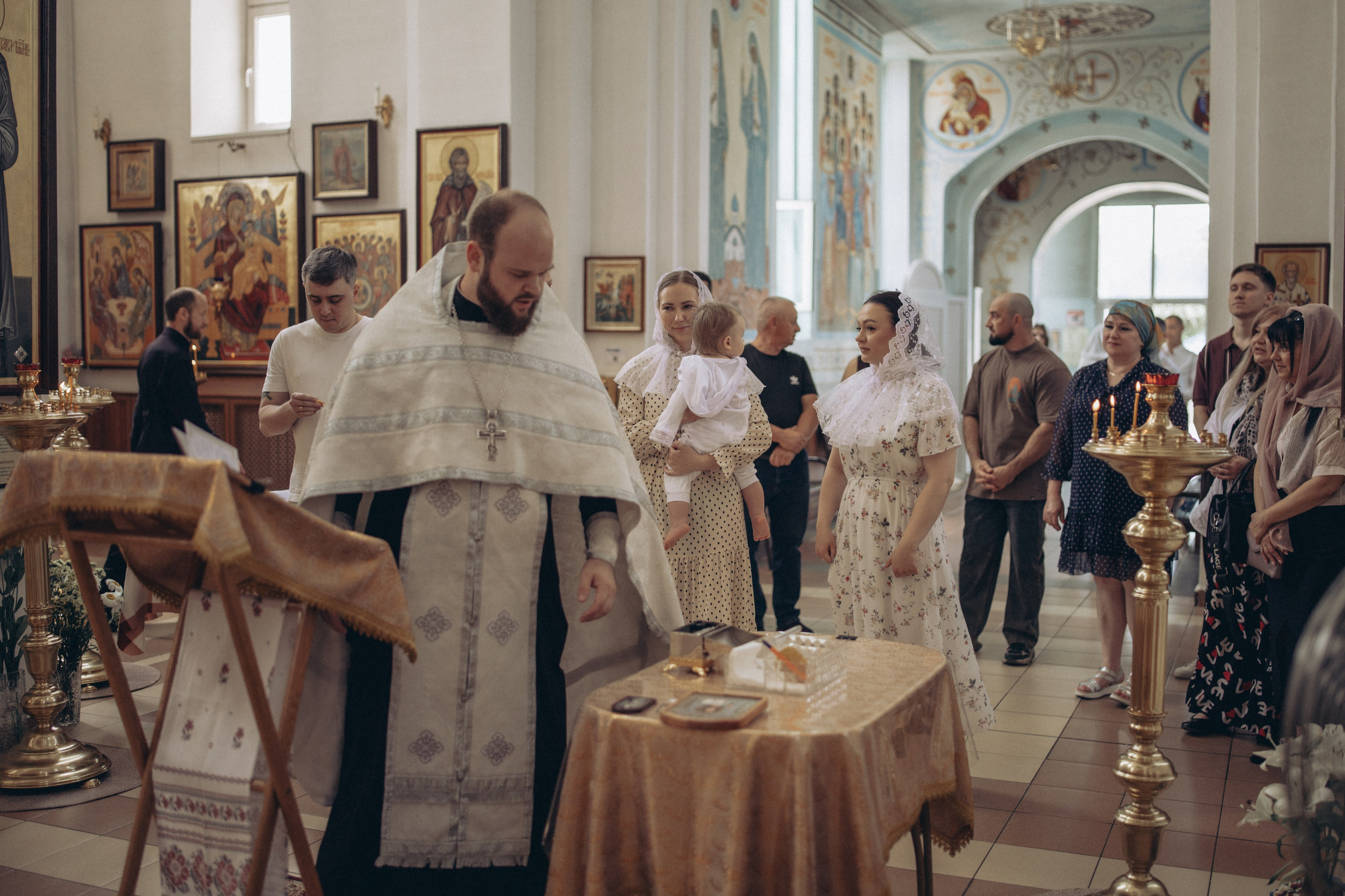 Крещение. Семейный и детский фотограф в Ростове-на-Дону Березкина Анна
