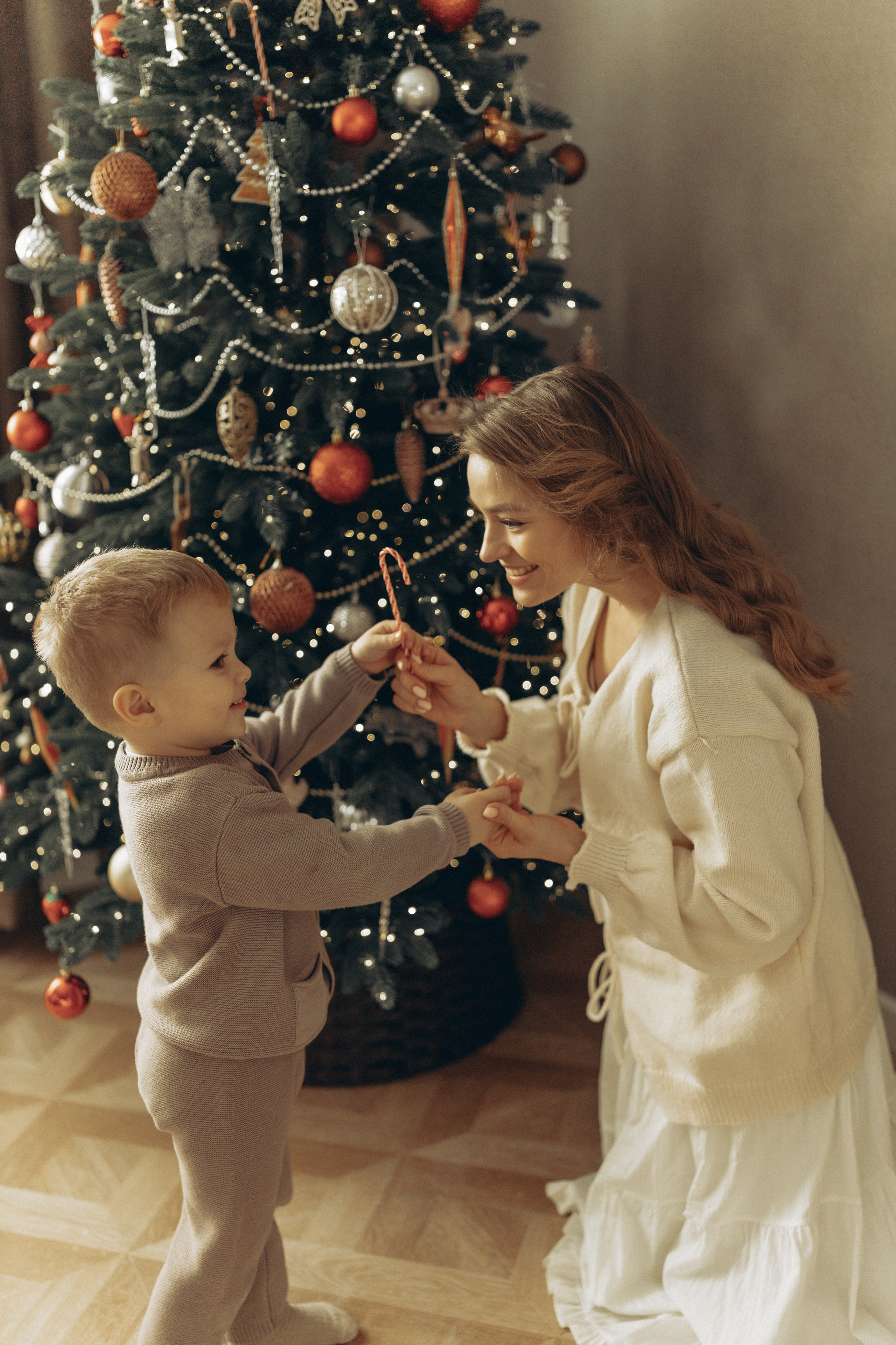 Мама и сын. Новогодние каникулы. Семейный и детский фотограф в Ростове-на-Дону Березкина Анна