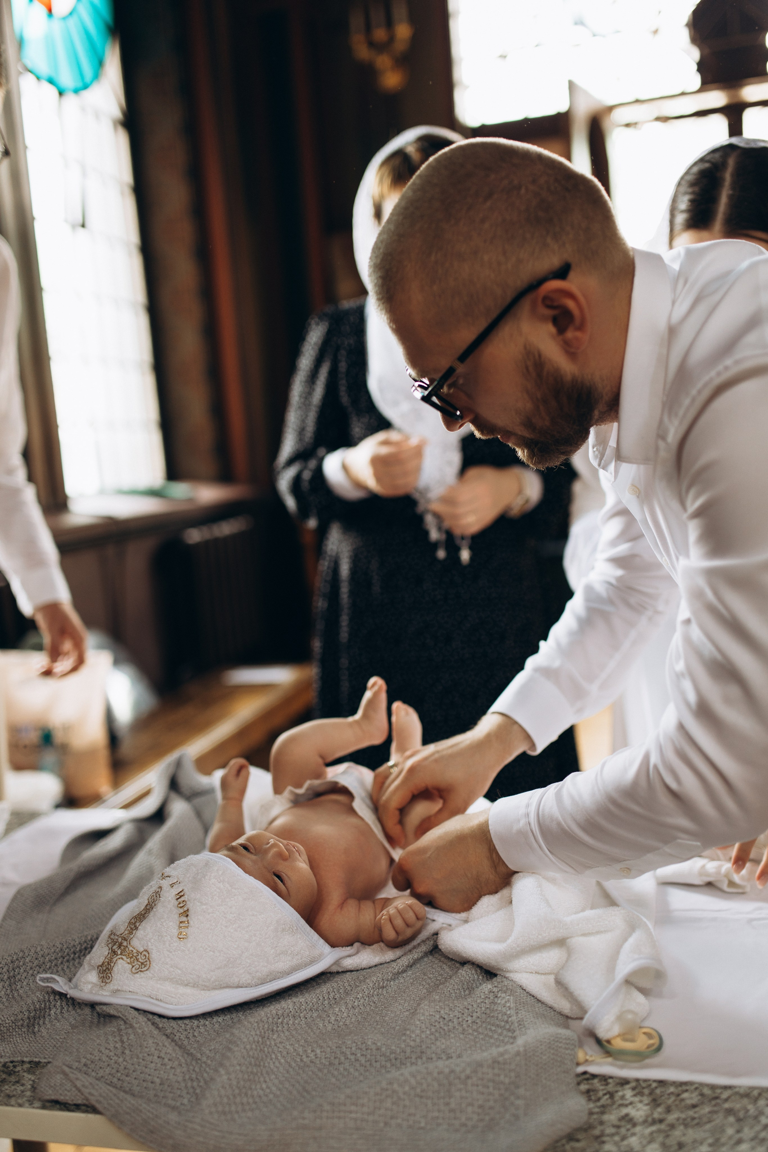 Крещение Лёвы. Самый теплый фотограф в Краснодаре Рябоконь Ксения