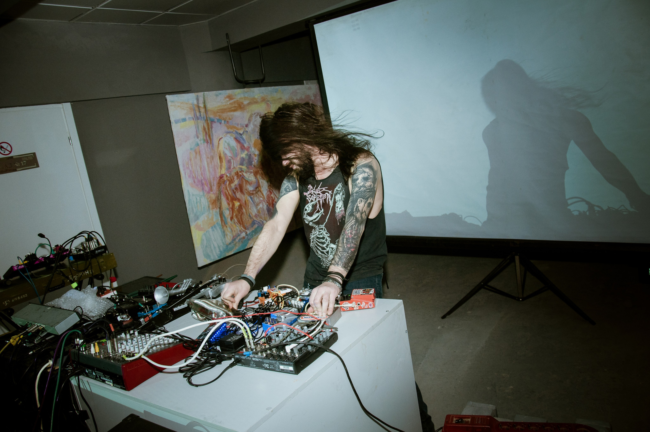 Noise vs Гламур, harsh noise, industrial