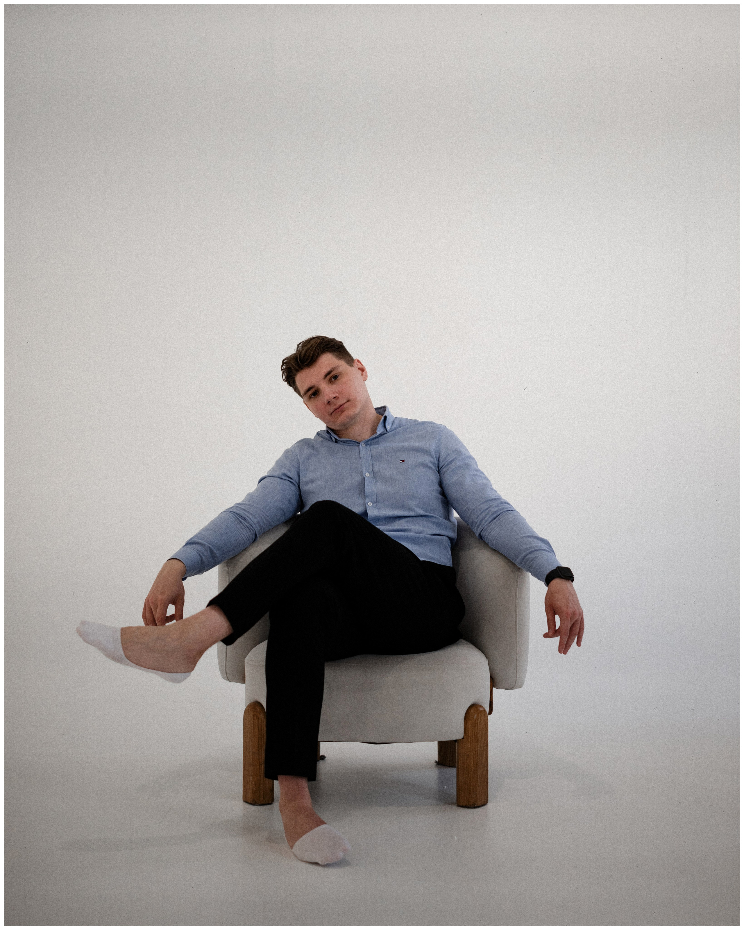 Мужская фотосессия в студии