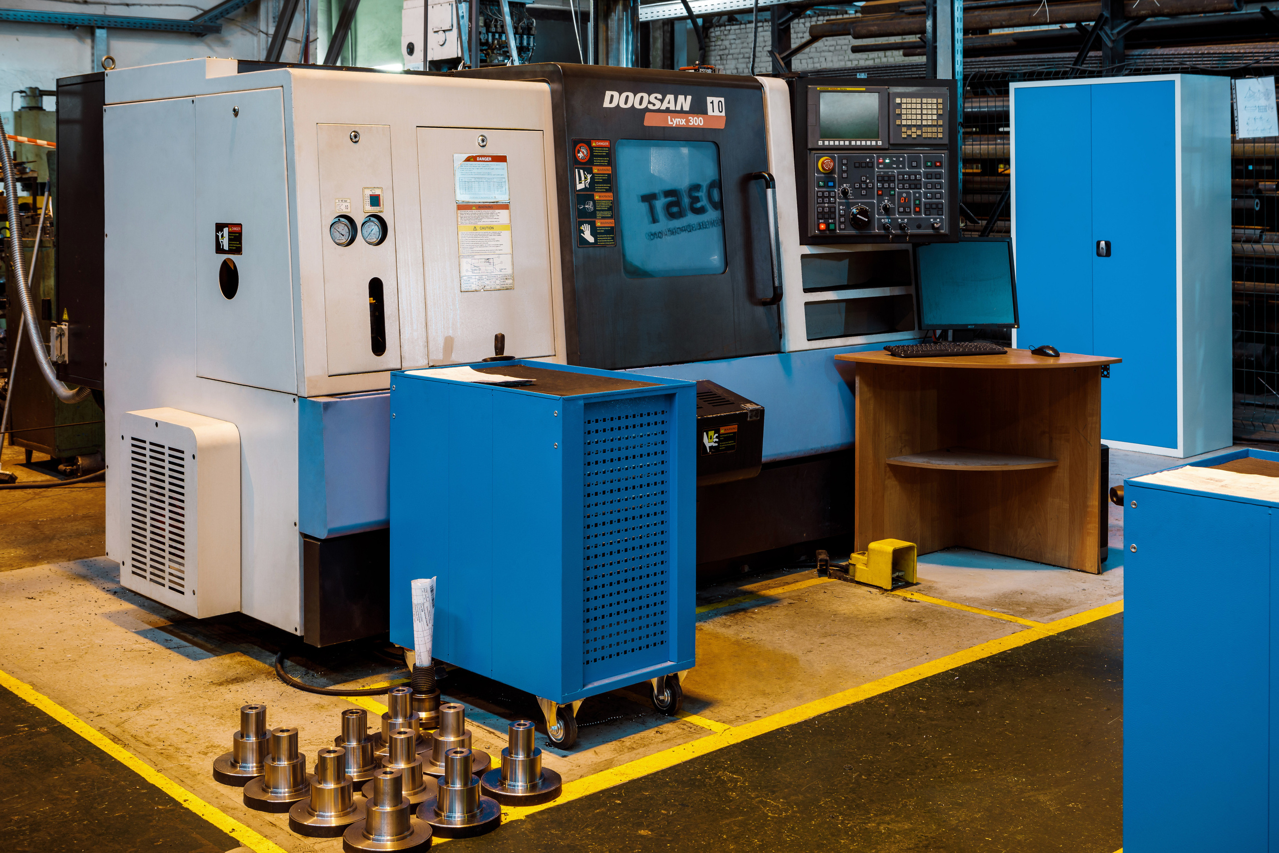 Съемка станков и оборудования