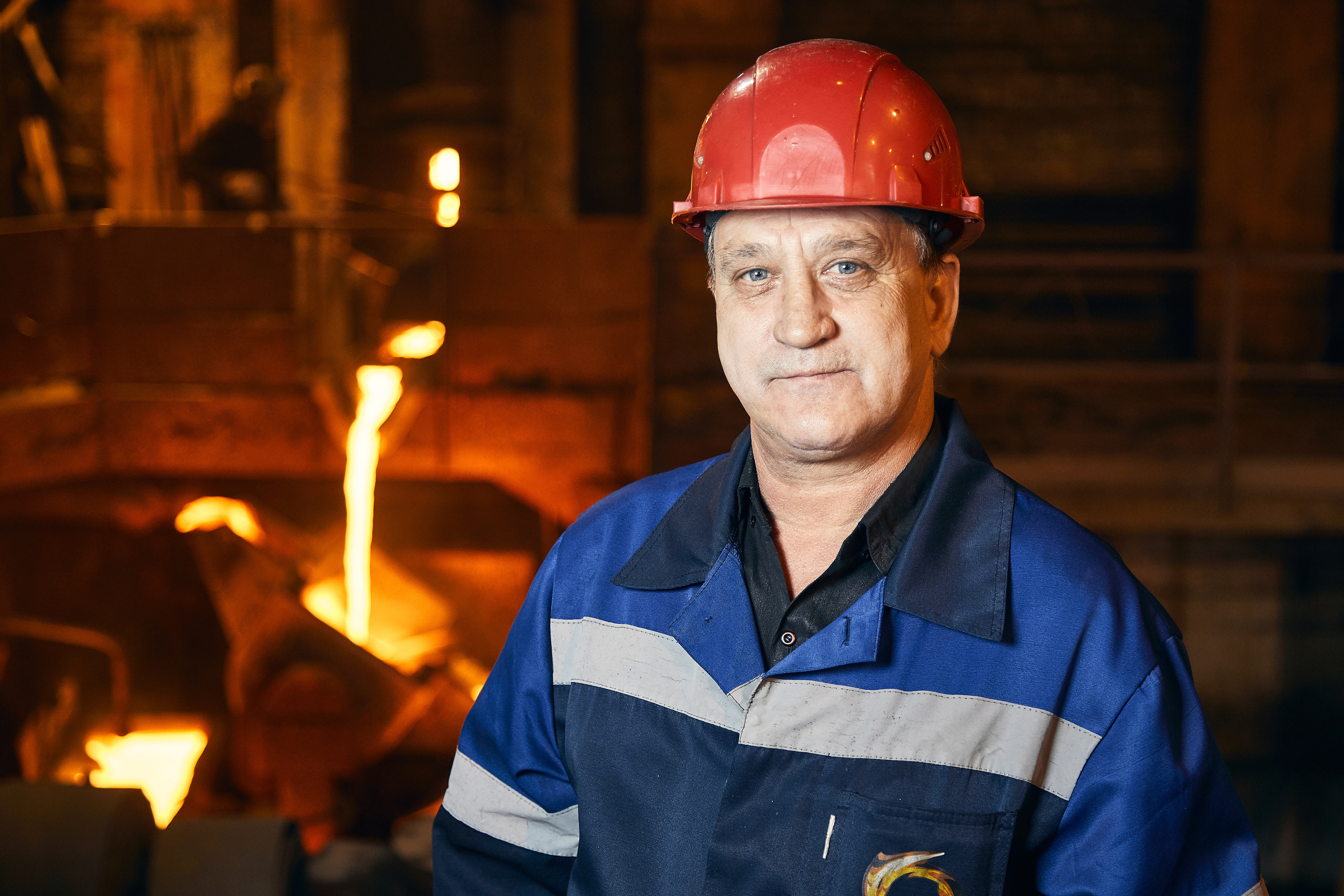 Портрет рабочего на производстве