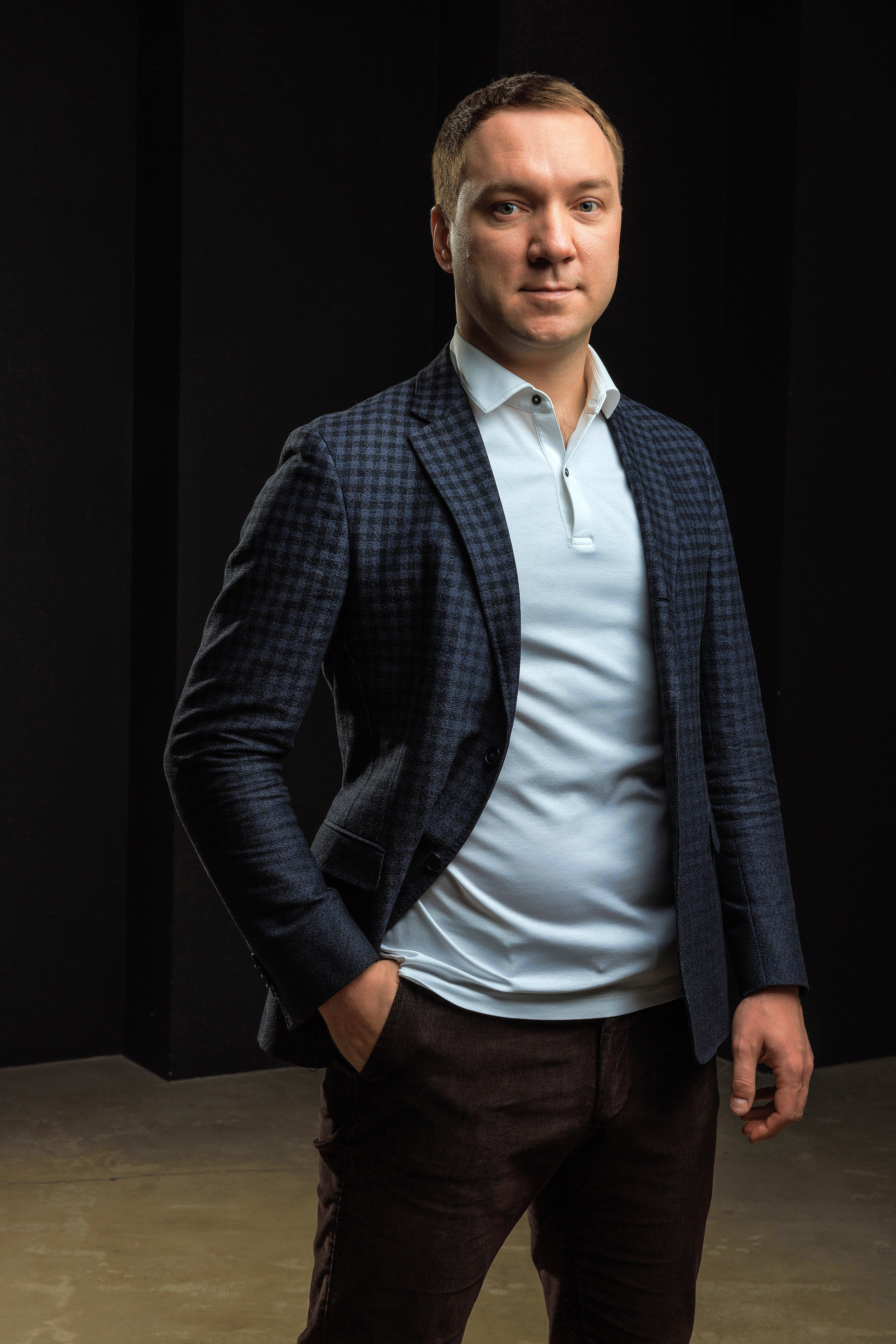 Мужской портрет. Фотограф Виталий Хайлов, Екатеринбург