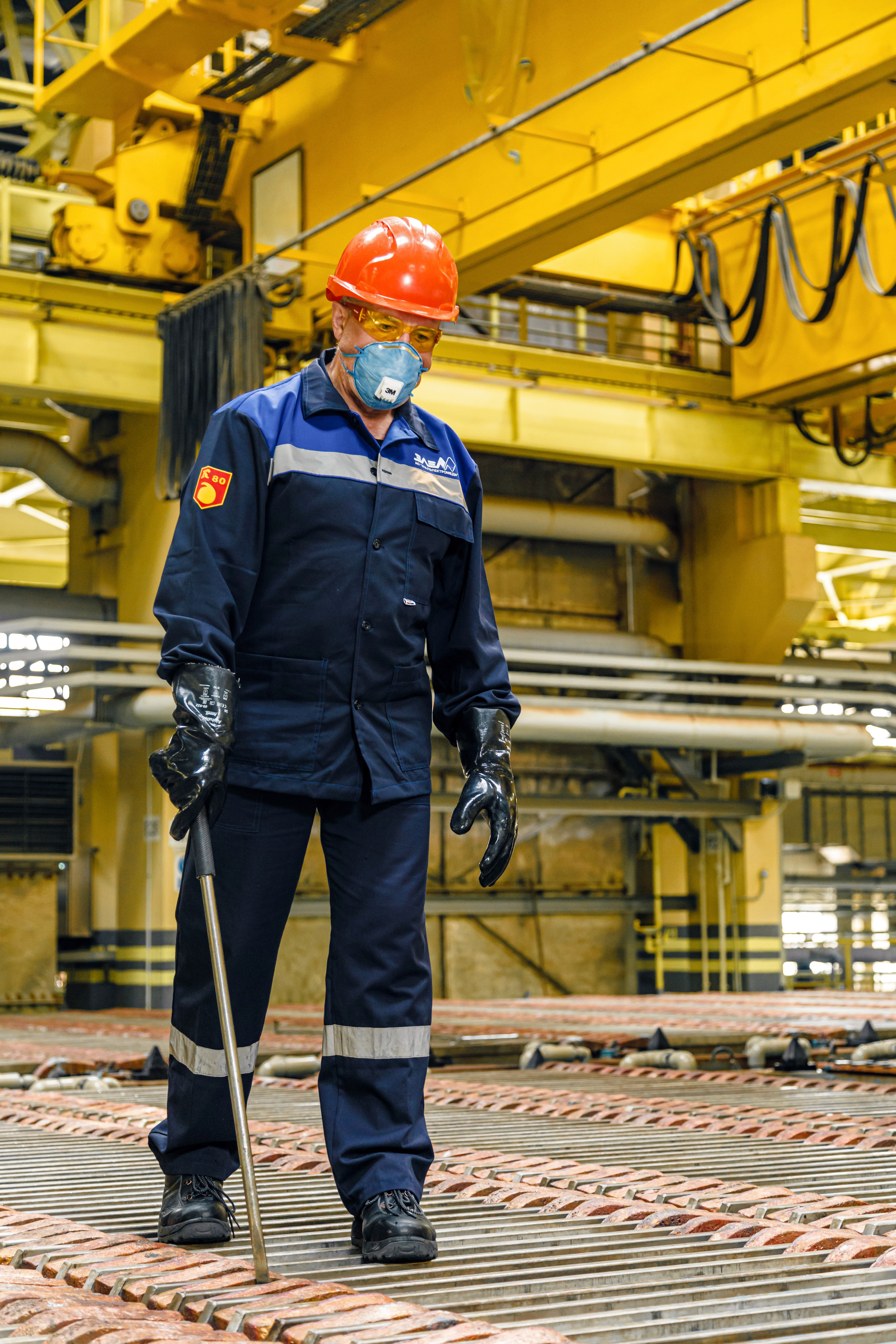 Цех электролиза меди. Фотограф Виталий Хайлов, Екатеринбург