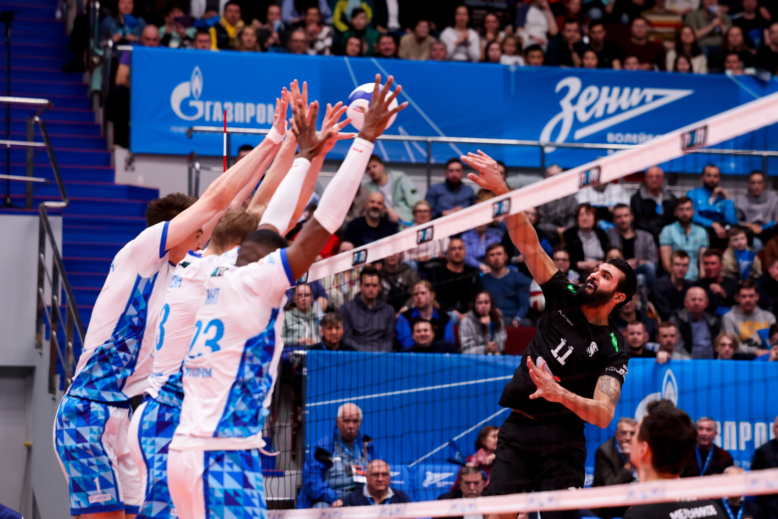 ВК Зенит — ВК Белогорье 08.04.2025. Спортивный и репортажный фотограф Антон Тереханов