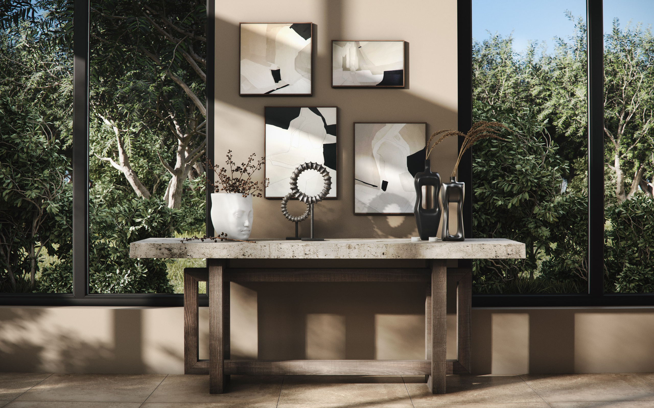 The main role is rays. 3D Визуализация // Reiterrrr