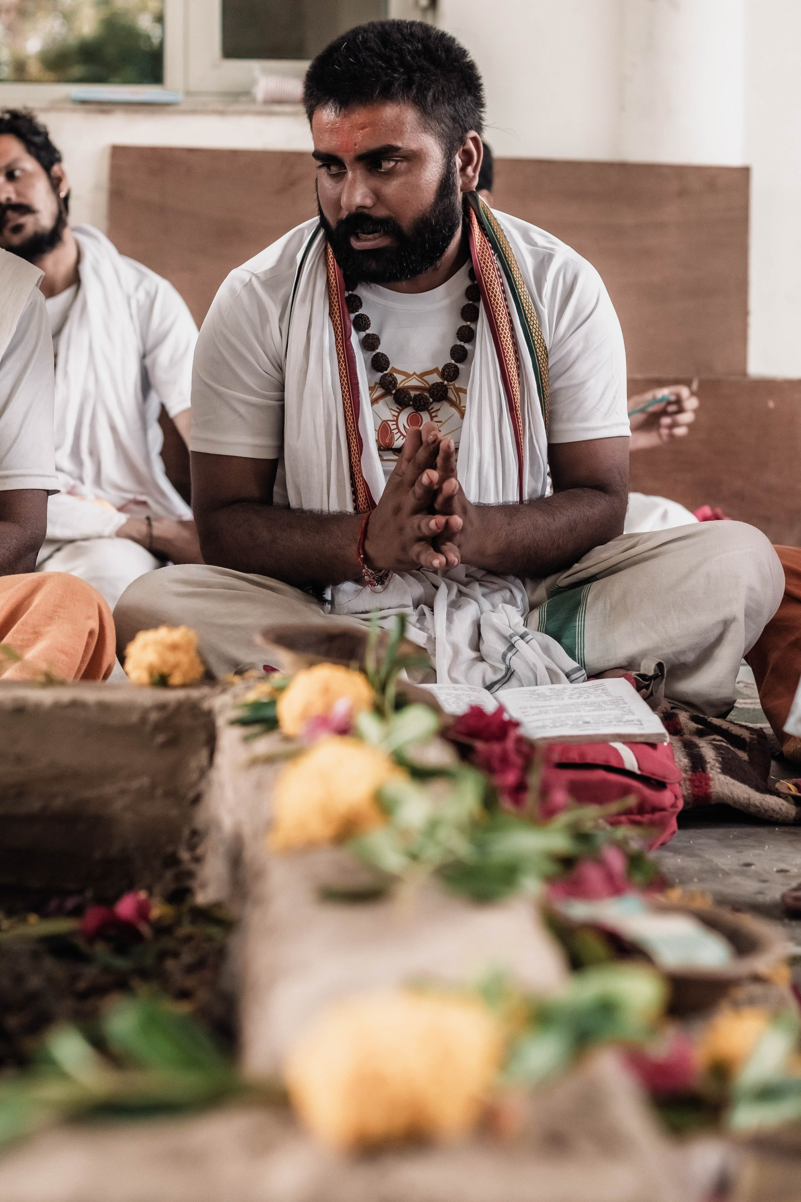 Pitri Paksha yagyas & poojas Devraha Baba ji ashram. Mariam Bagdasaryan