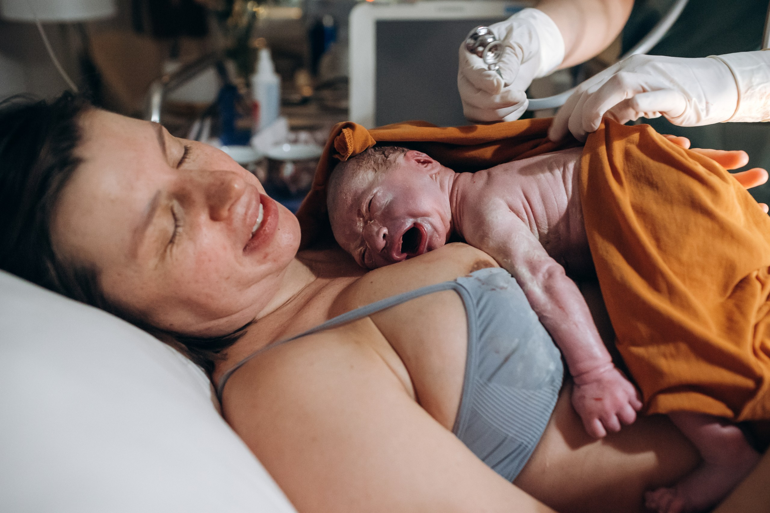 Рождение Симы. Фотограф на роды в Санкт-Петербурге Екатерина Сысоева