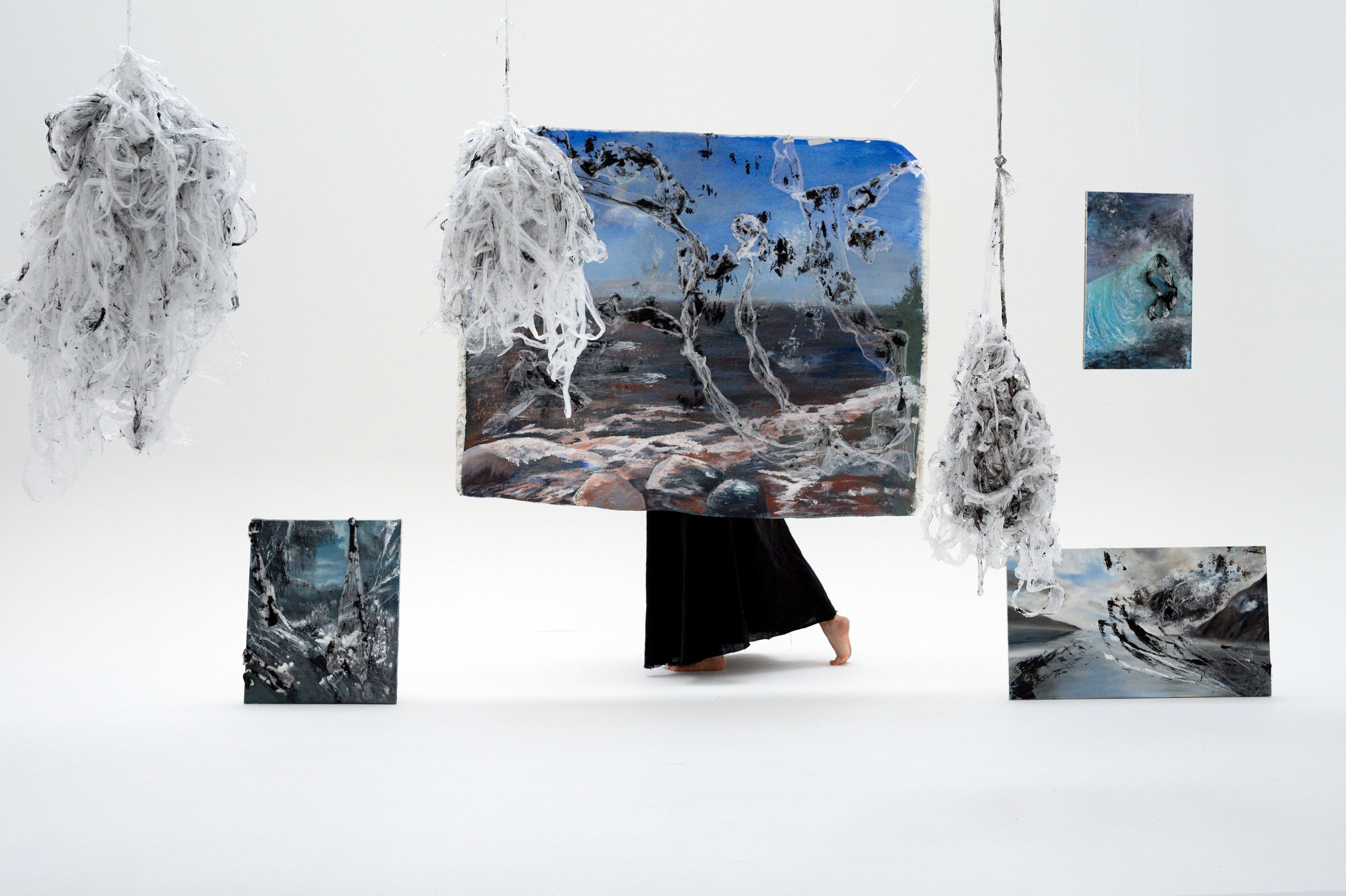 Фотосессия художника и его работ. Фотограф Юлия Кондратьева