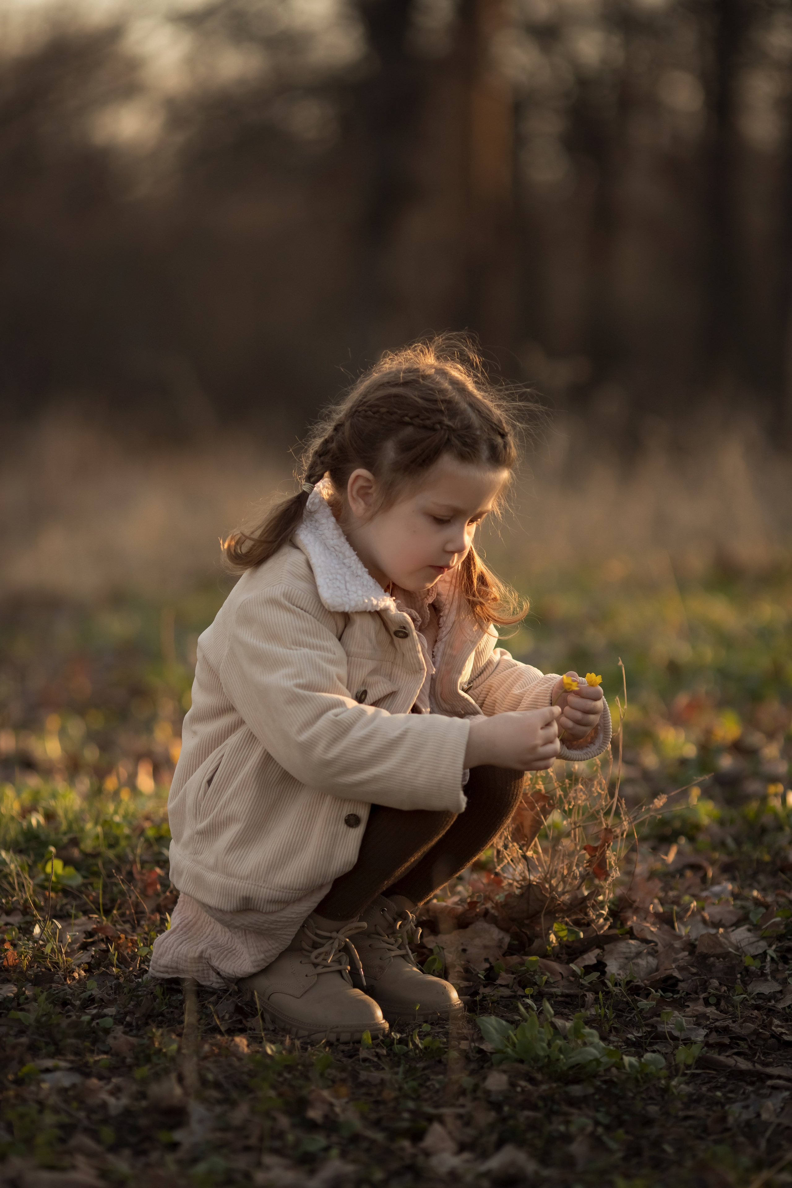 Шоколадная весна. Семейный и детский фотограф в Саратове Полина Коткина