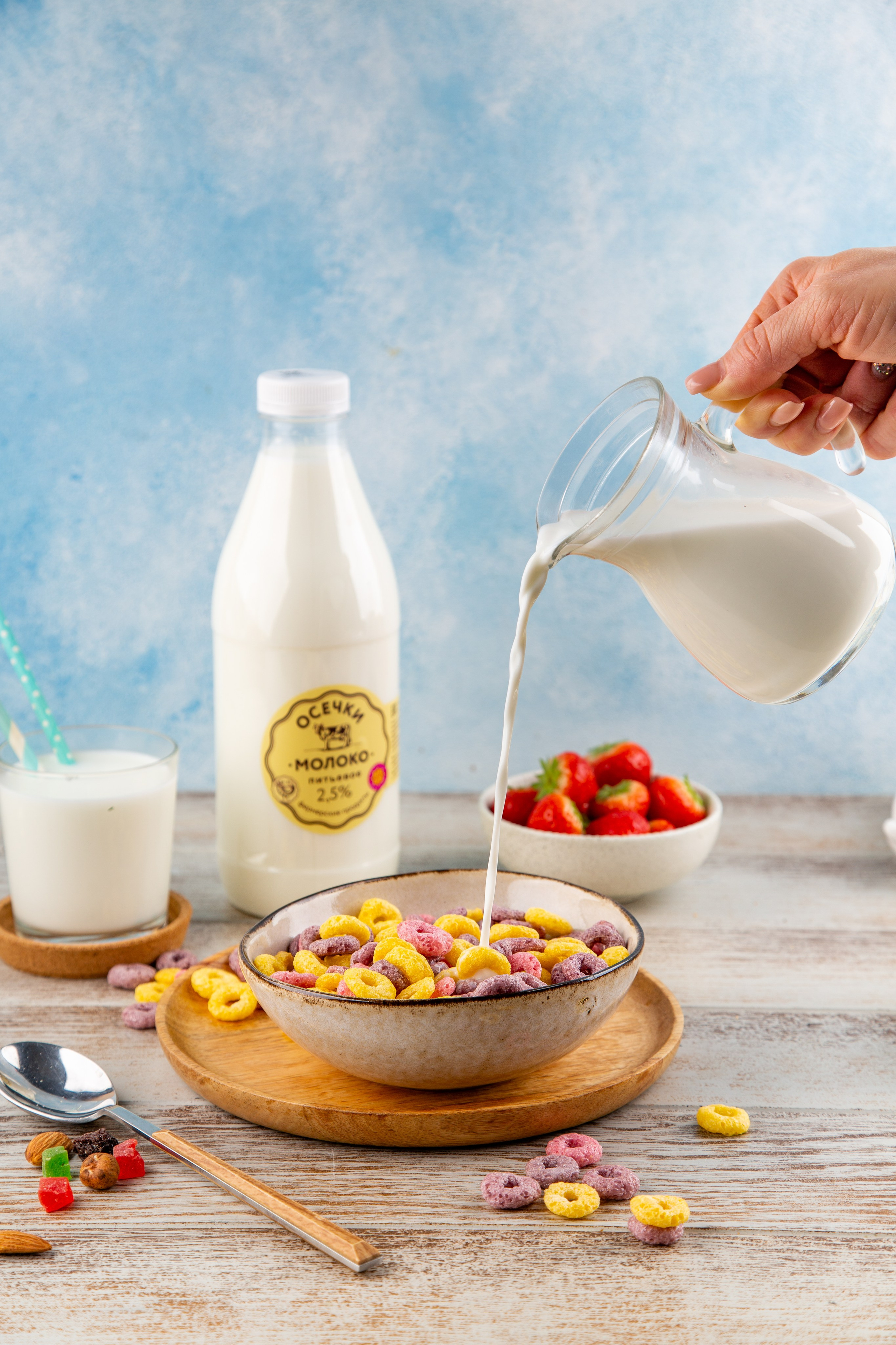 Контент для производителя фермерской молочной продукции. Ольга Панкова предметный и фуд-фотограф в Краснодаре