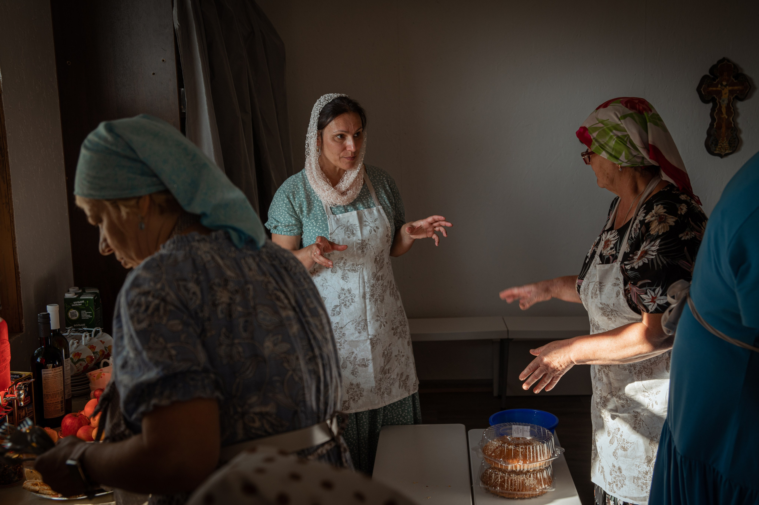 Освещение купола в храме Казанской иконы Божьей Матери х. Закутский. Церковный, семейный и репортажный фотограф Волгоград, Волжский