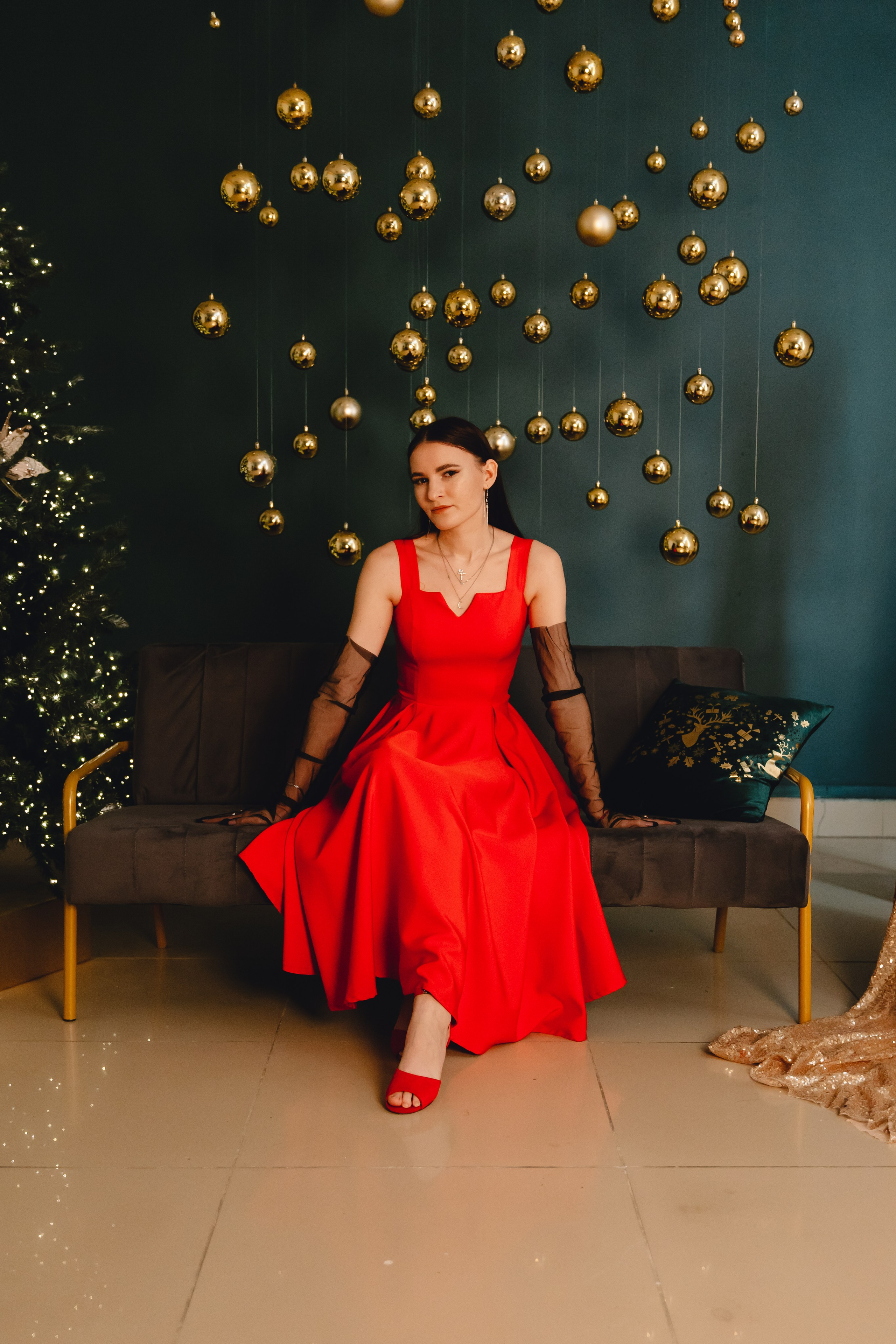 Лера. Индивидуальная новогодняя фотосессия. Фотограф во Владивостоке. Юрганова Анна