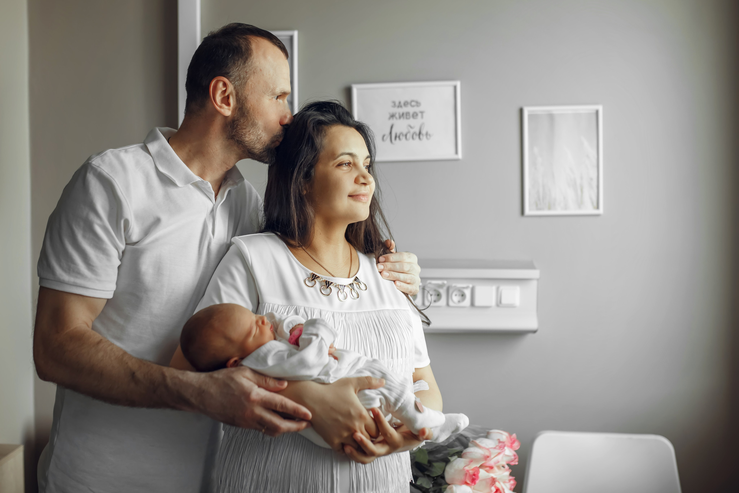 Выписка Машеньки. Фотограф на Крещение, семейный фотограф в Москве