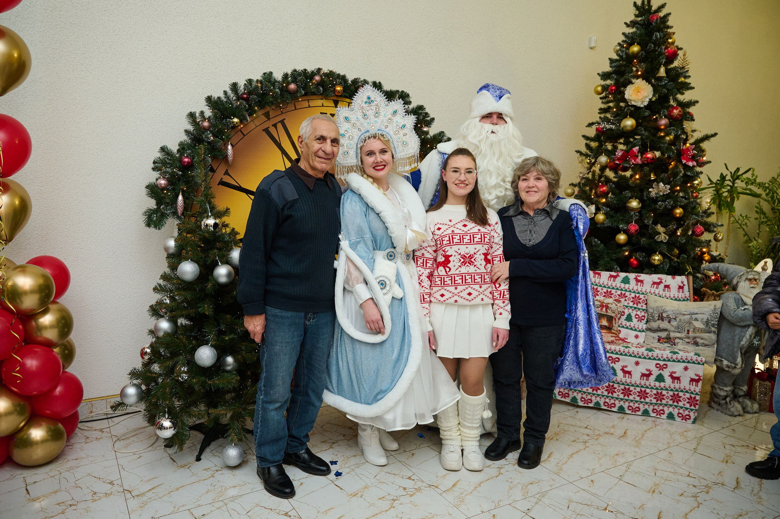 Концерт НГ В ДК. Жизнь курорта Кабардинка в фотографиях