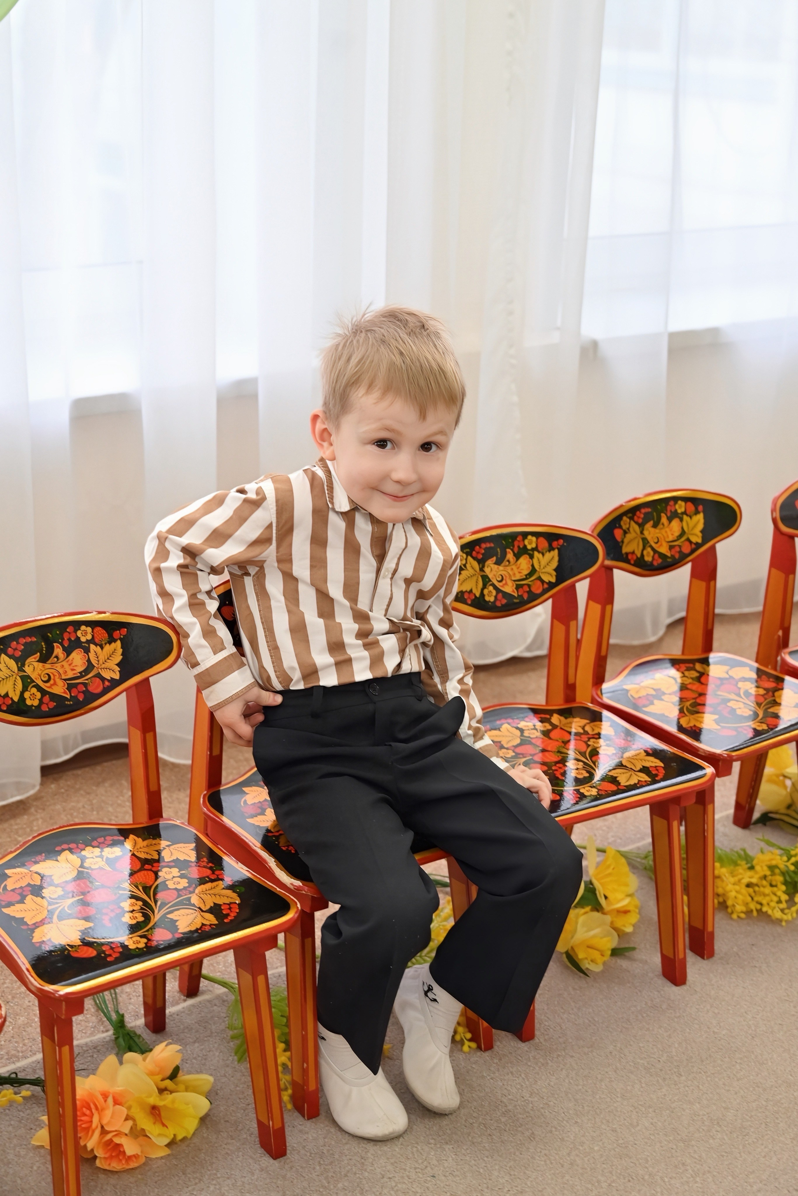 Праздник в группе «Дружная семейка». Семейный и детский фотограф Москва