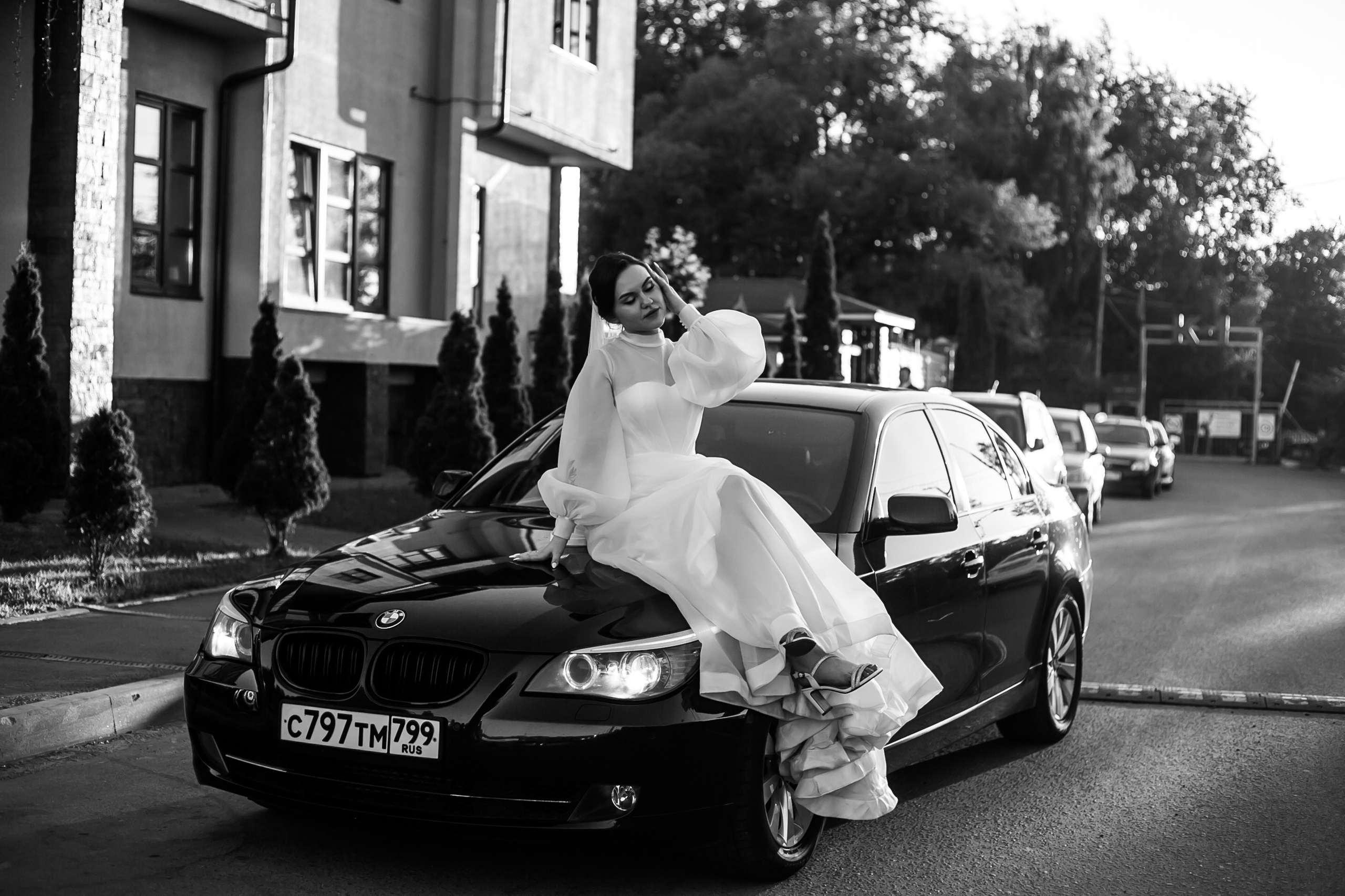 Мир ЧБ. Свадебный фотограф в Москве и Твери