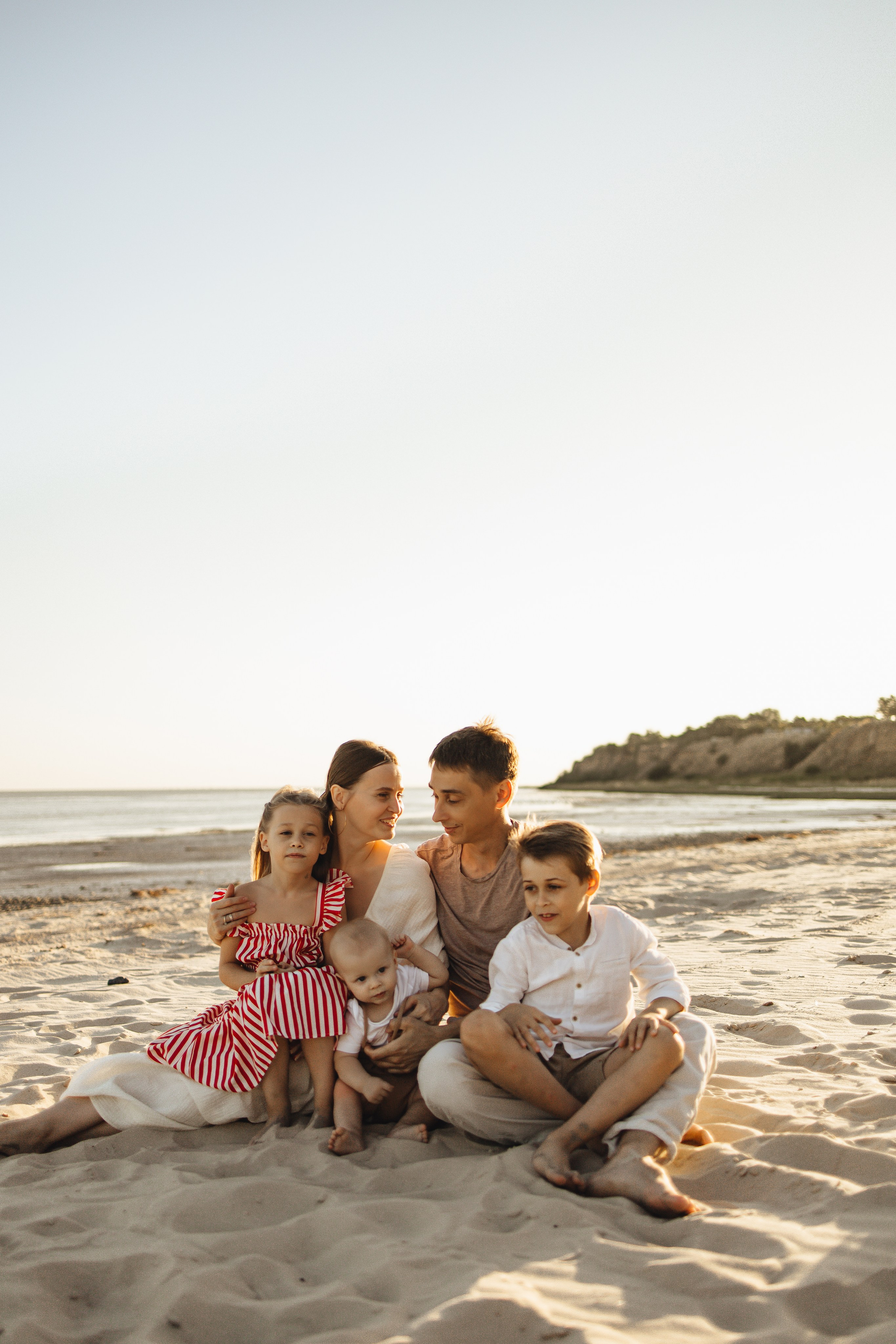 Летняя история на берегу. Семейный и детский фотограф, таганрог, ростов-на-дону