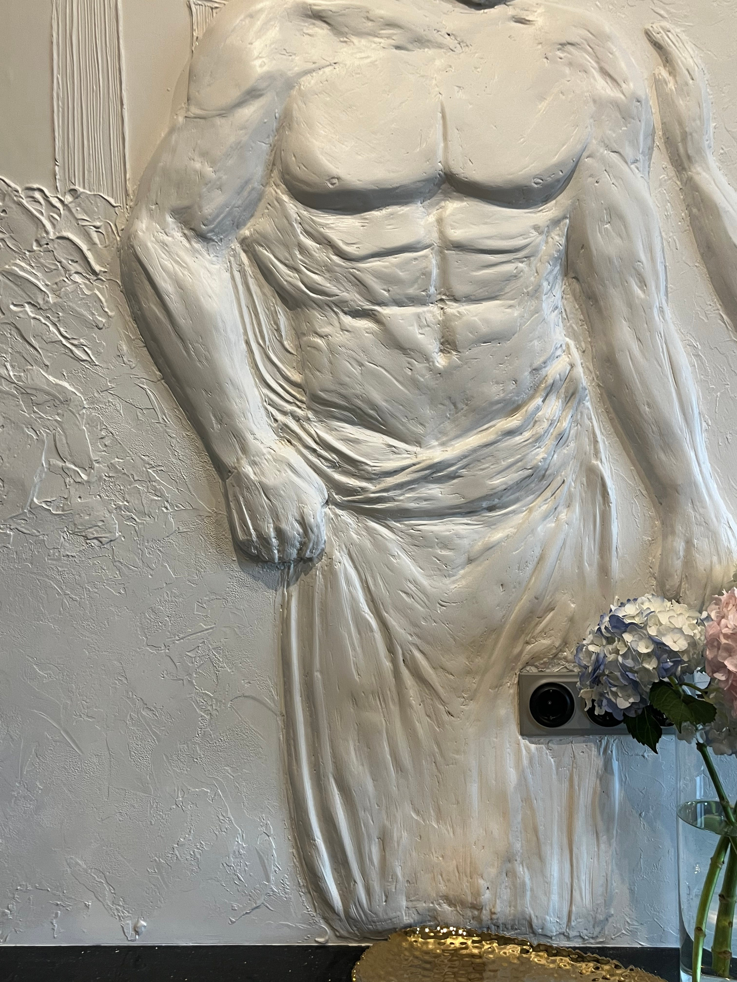 Роспись стены. Художник-преподаватель Диляра Хабибуллина