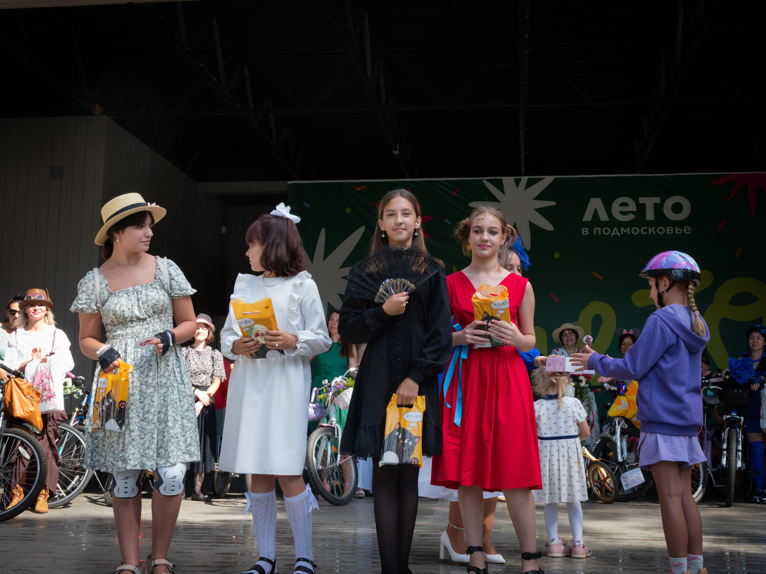 «Леди на велосипеде» — велопробег по г. Жуковскому 2025. Репортажный фотограф Сыбер Мартти