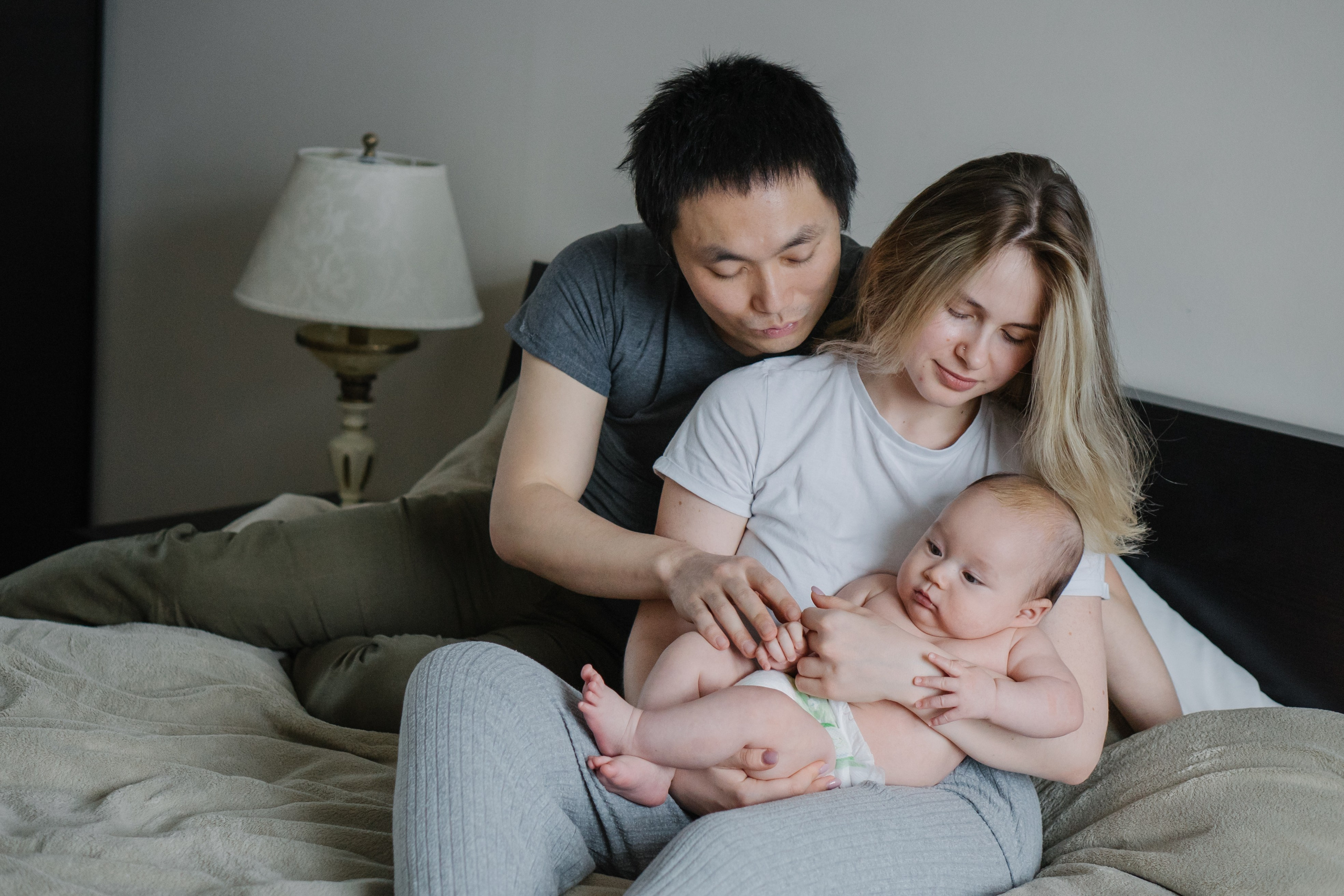 Теодор и его семья. Домашняя фотосессия. Фотограф Ольга Игорева