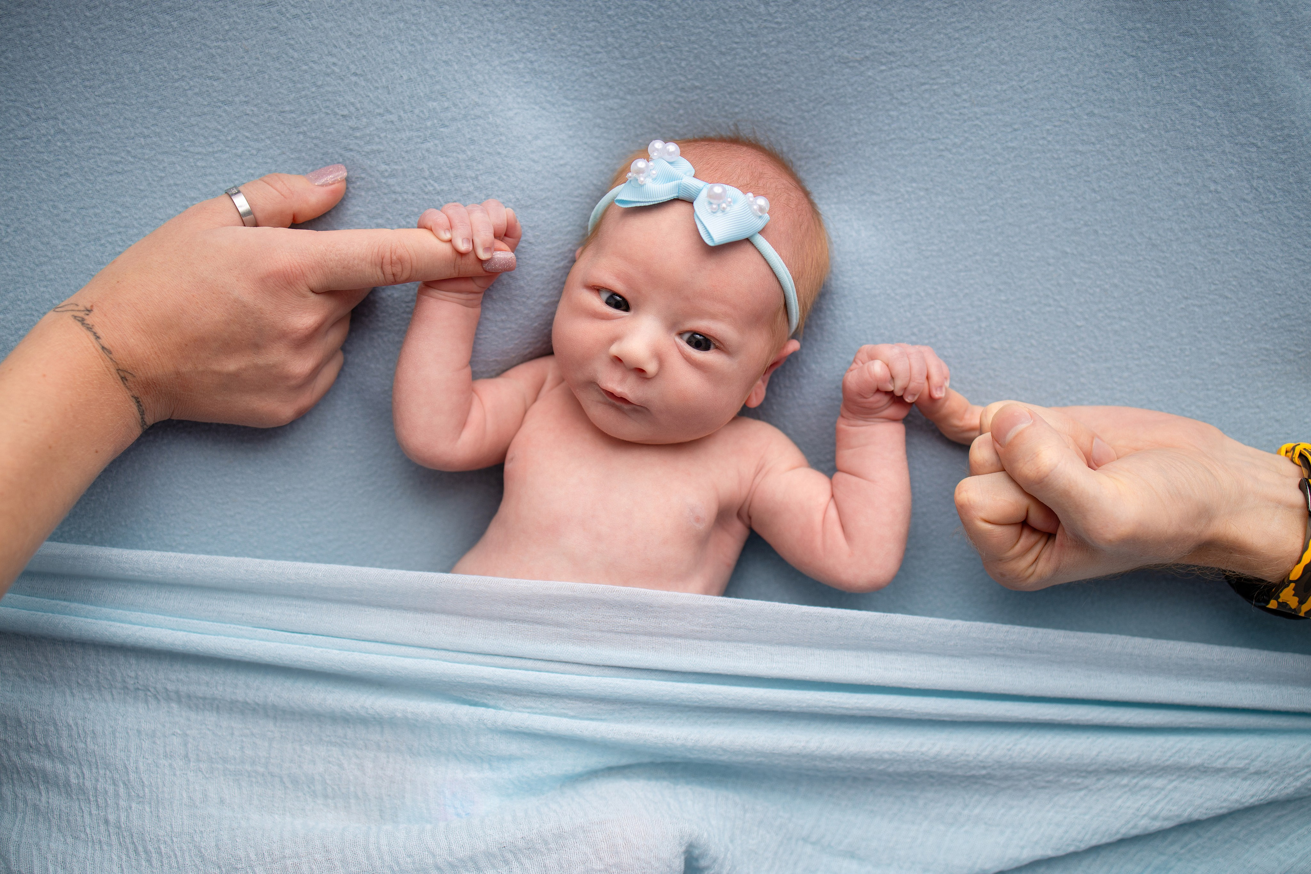 Ньюборн съёмка в студии. Семейный и Детский фотограф в Краснодаре Дарья Насаченко