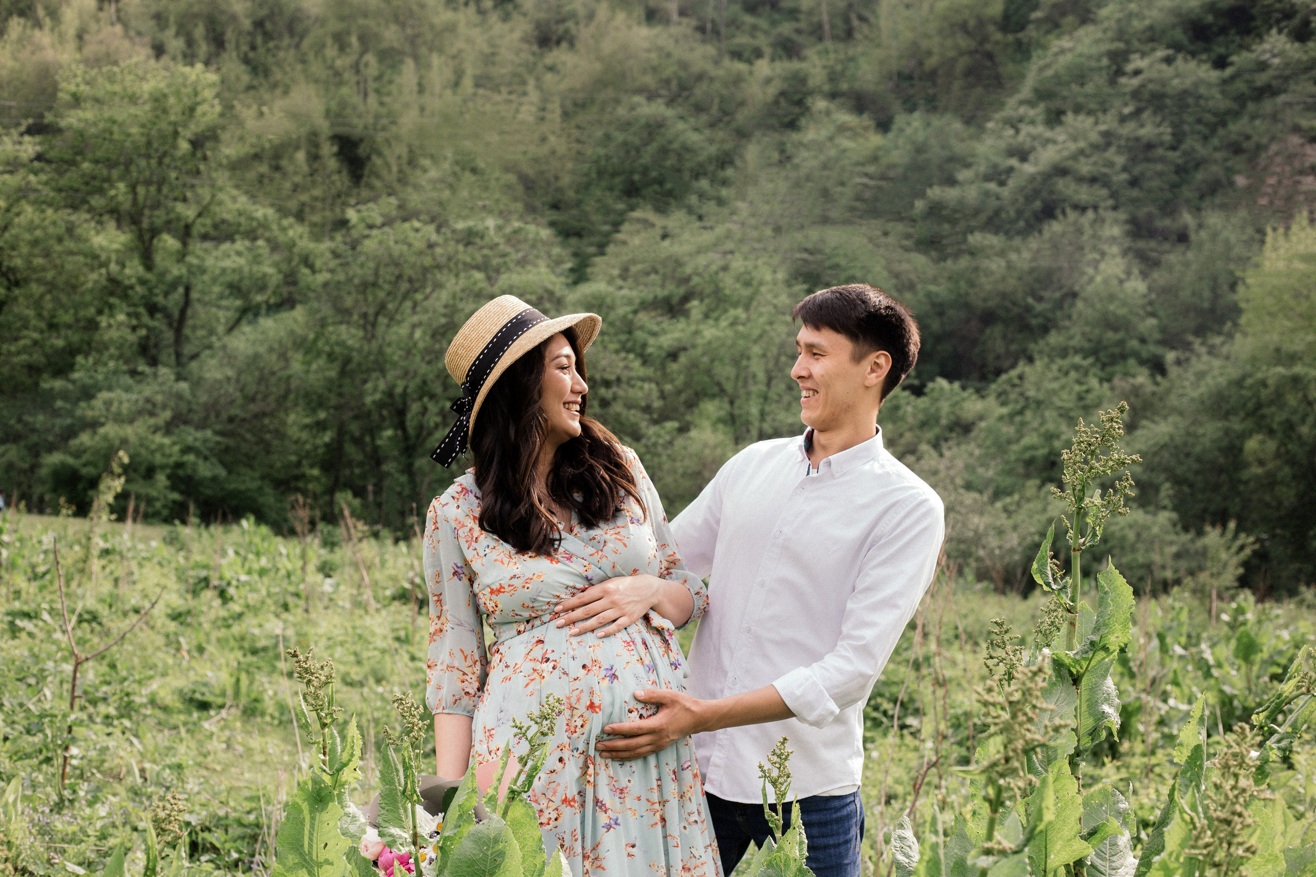 В ожидании Чуда. Свадебный и семейный фотограф в Алматы Laura Dosmann