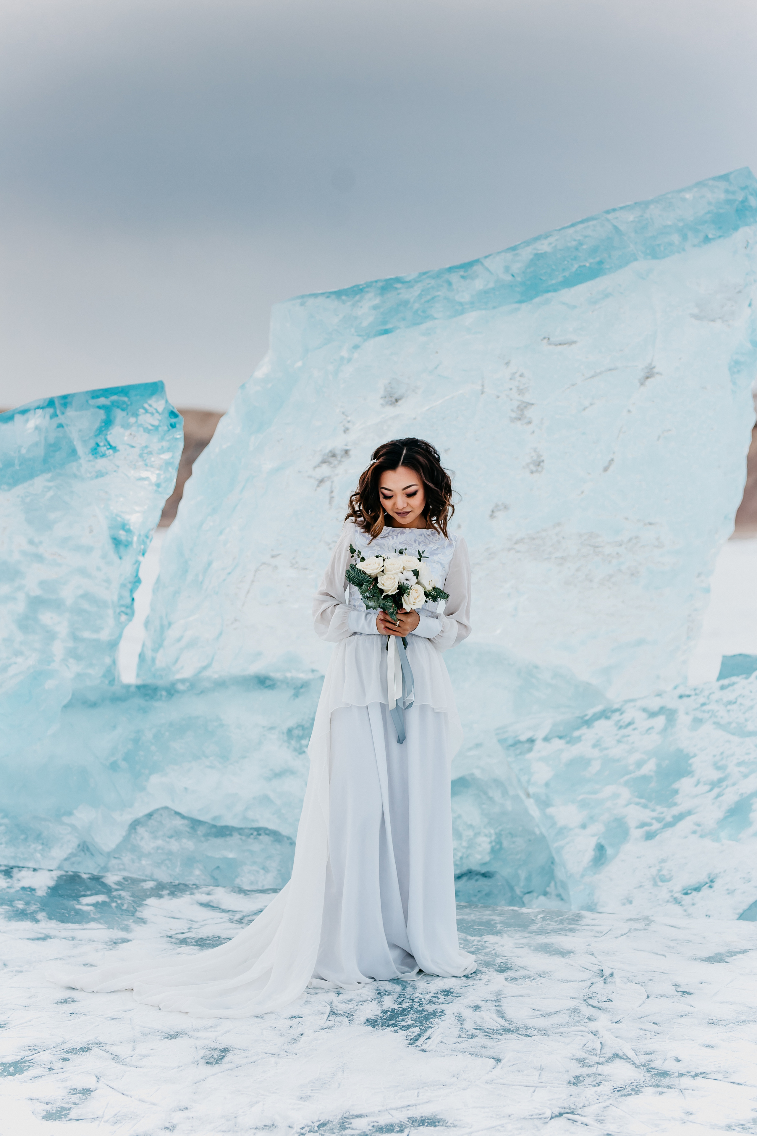 Любовь и Лёд. Свадебный и семейный фотограф в Алматы Laura Dosmann