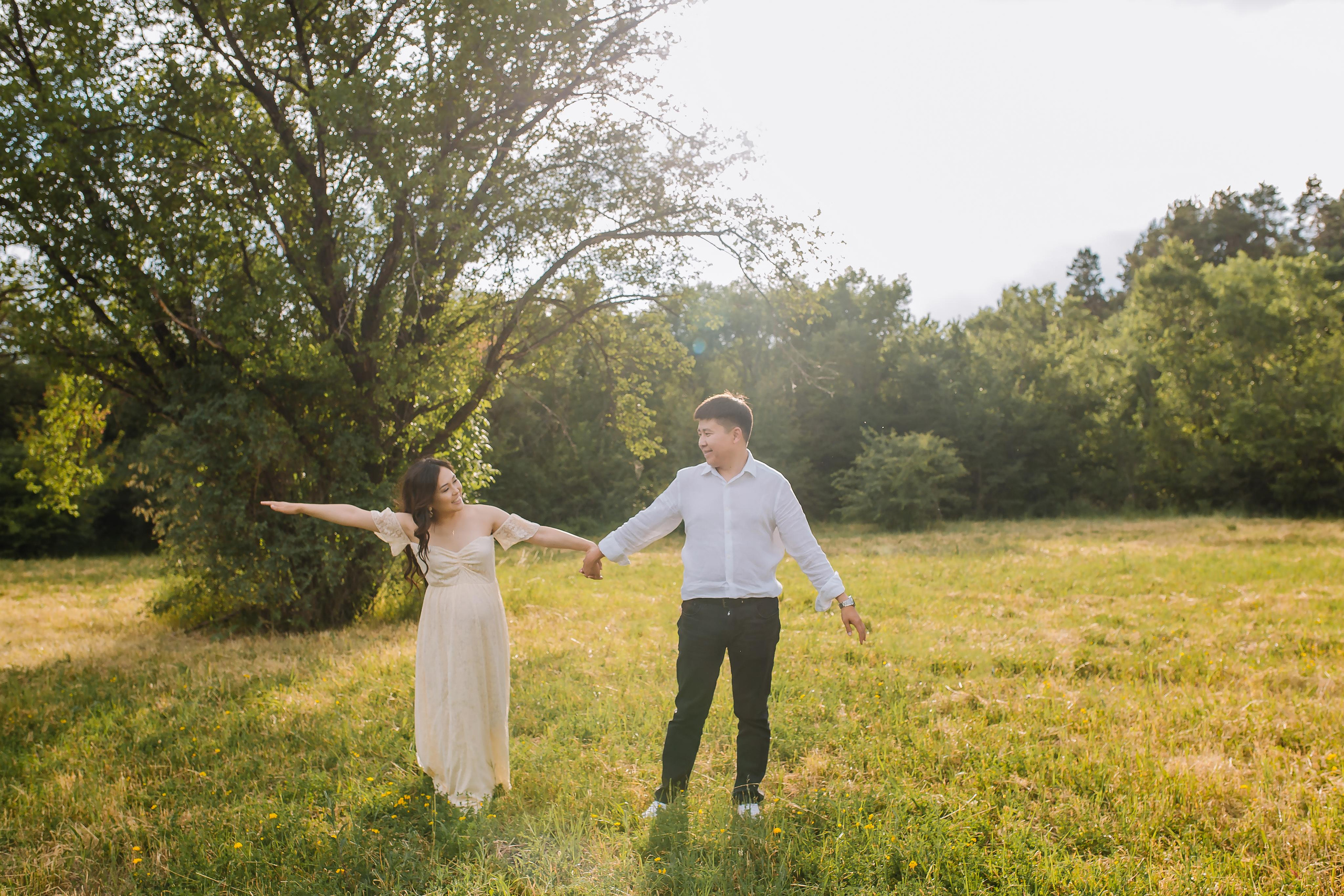 В ожидании Чуда. Свадебный и семейный фотограф в Алматы Laura Dosmann