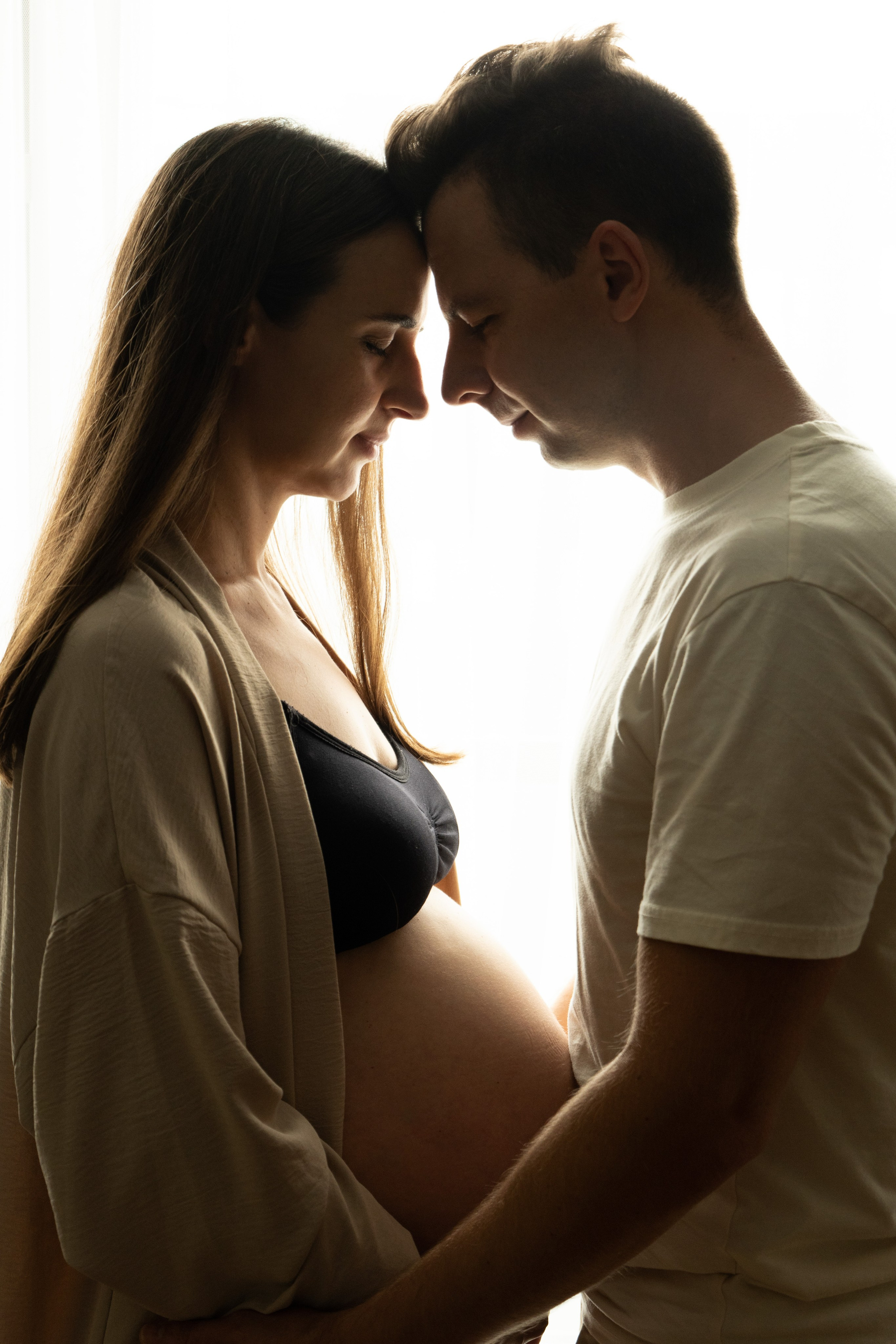 Домашняя фотосессия «В ожидании». Фотограф видеограф Ольга Василевская