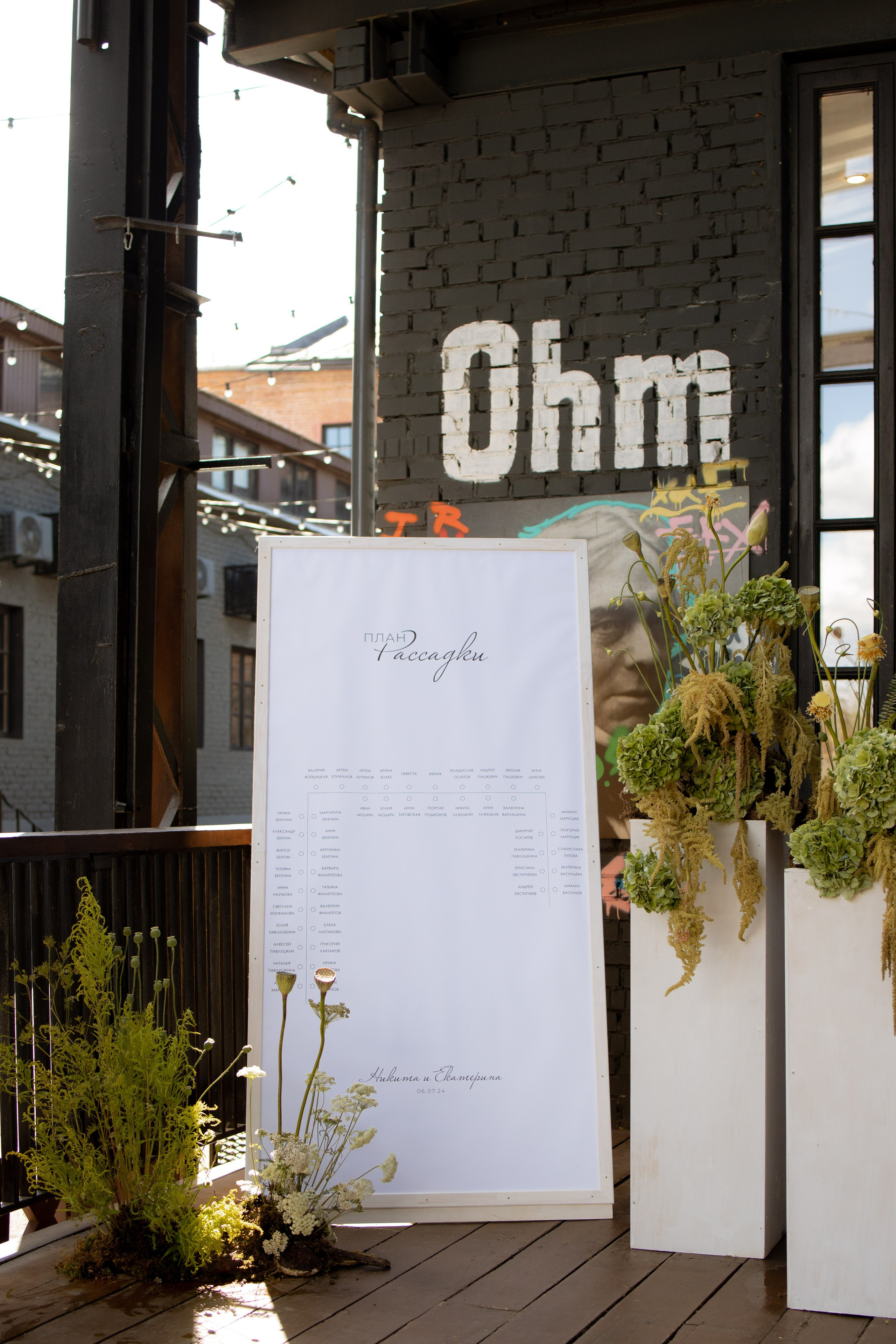 Никита & Катя. Оформление свадеб, декор свадеб Вера Маркова, Москва