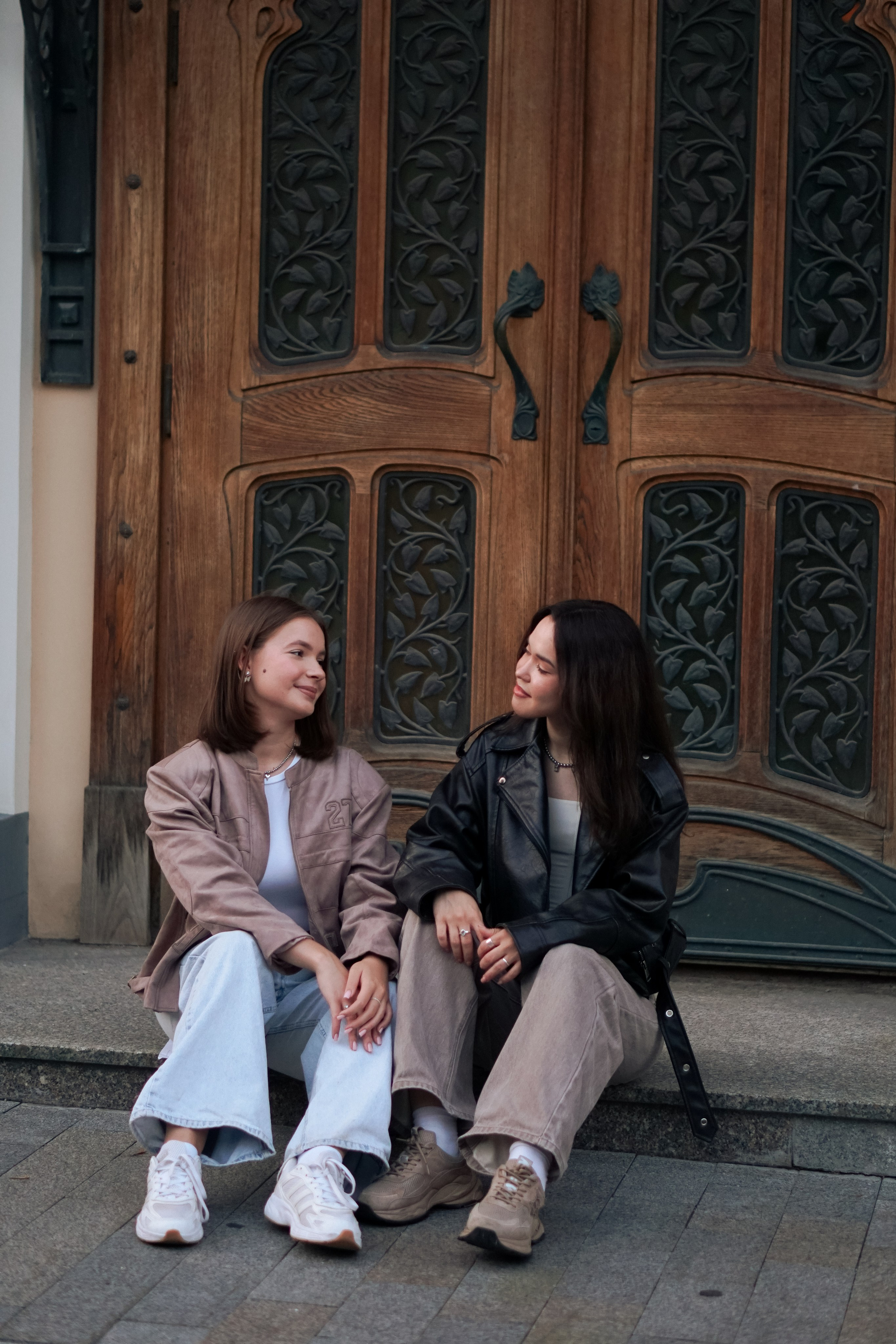 Рита и Катя парная съемка. Фотограф Москва — Полина Робин