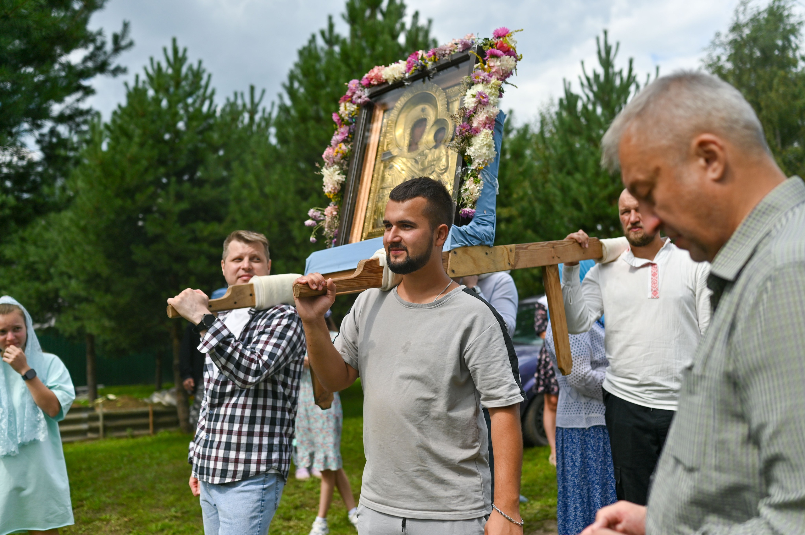 День памяти Смоленской иконы Божией Матери с крестным ходом. Семейный фотограф в г. Воскресенск Наталия Молева