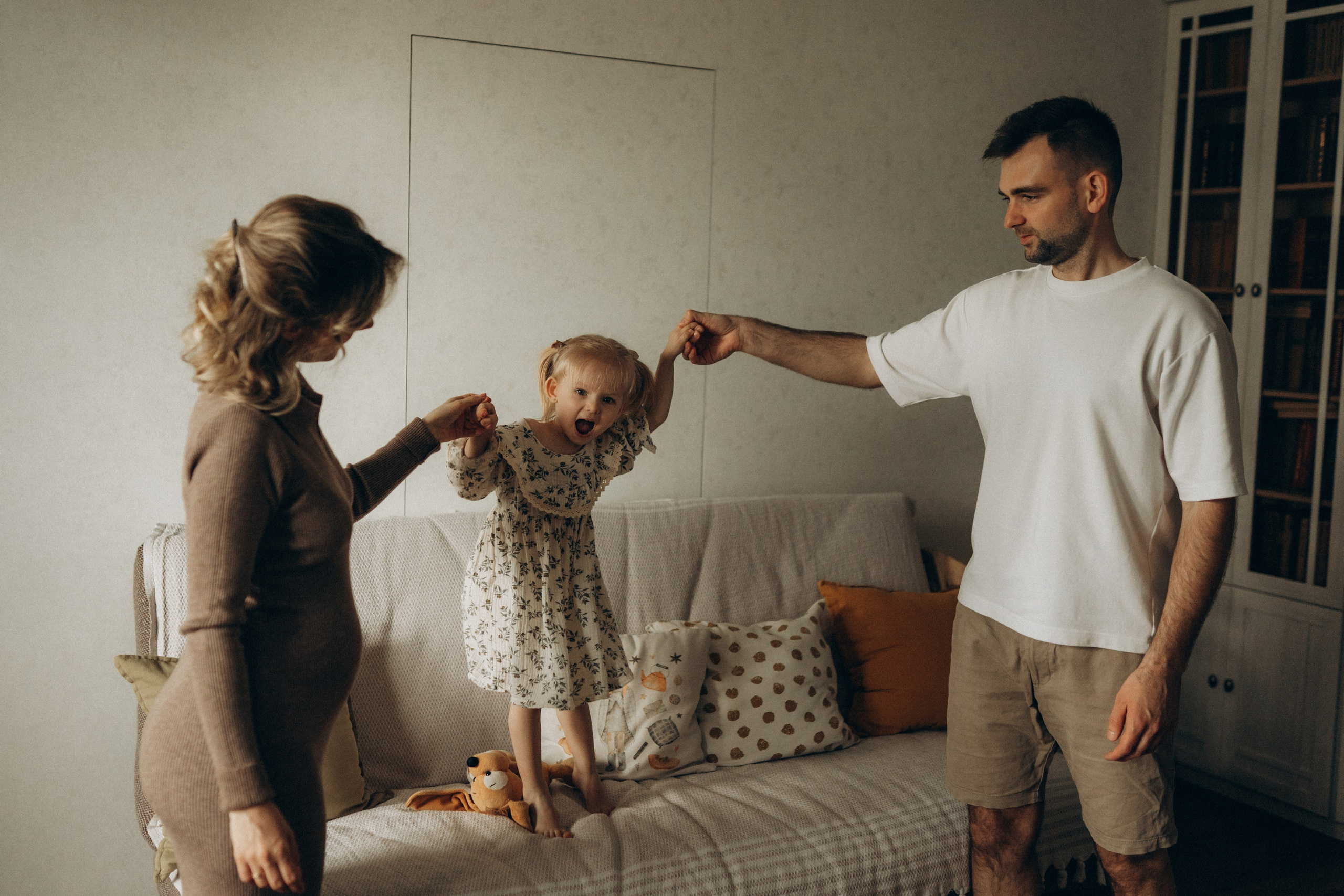 Саша, Паша и София. Семейный lifestyle фотограф в Москве Рената Рафикова