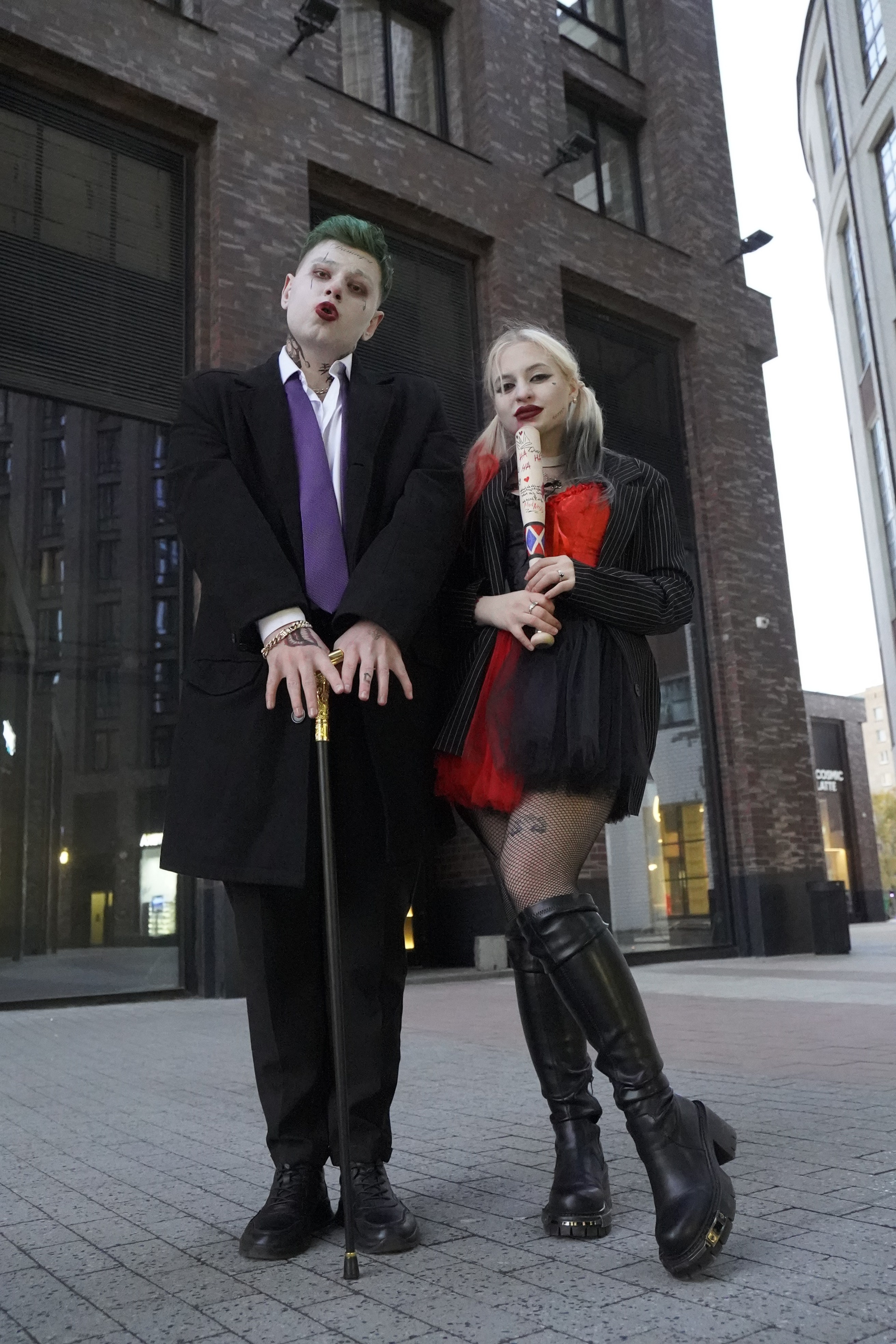 Харли и Джокер. Фотограф и видеограф Елена Суетенкова, Создание ярких воспоминаний о важных событиях. Москва, Россия, Мир