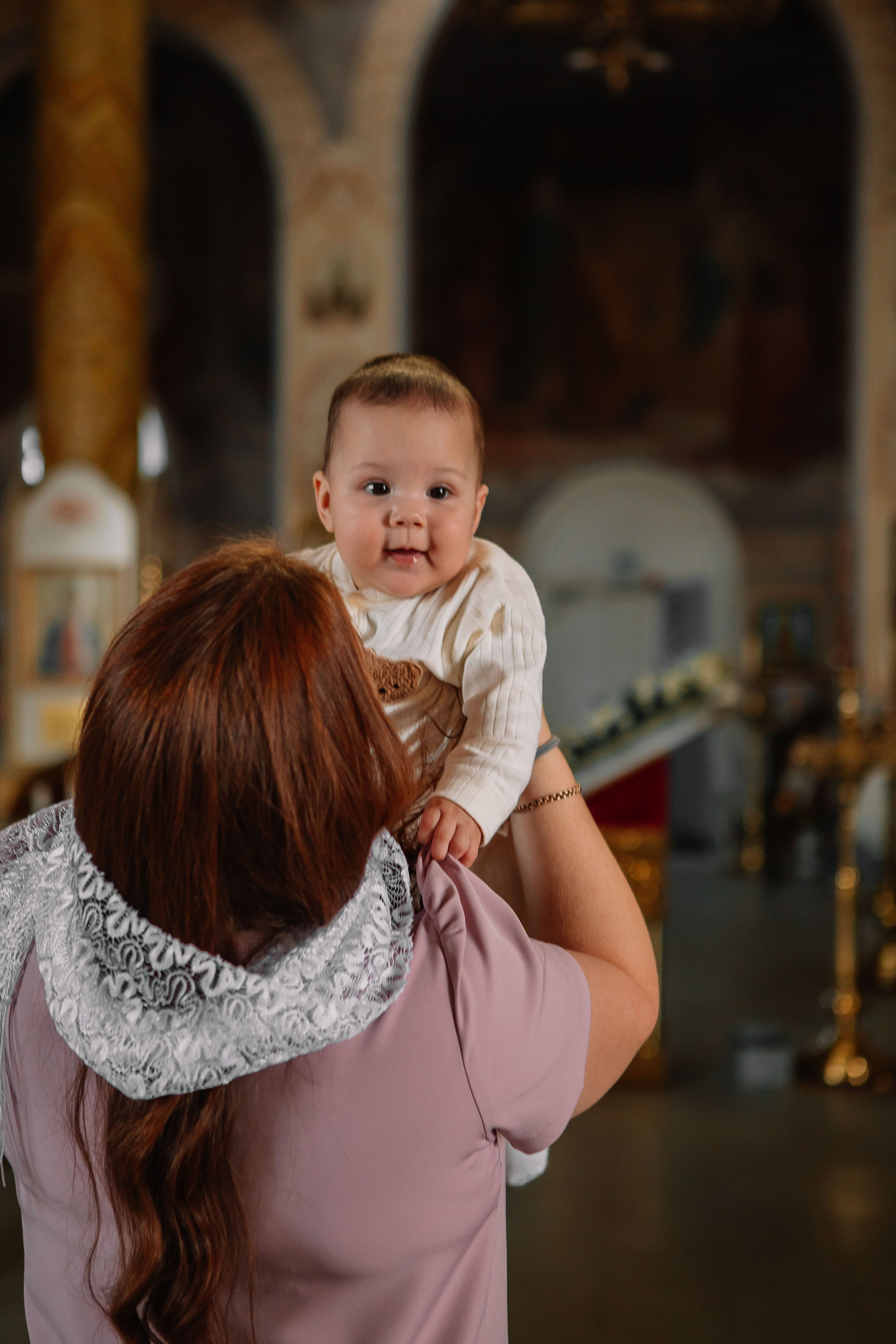 Таинство Крещения. Семейный фотограф в Новопокровской, Тихорецке и Краснодаре Чугусова Марина