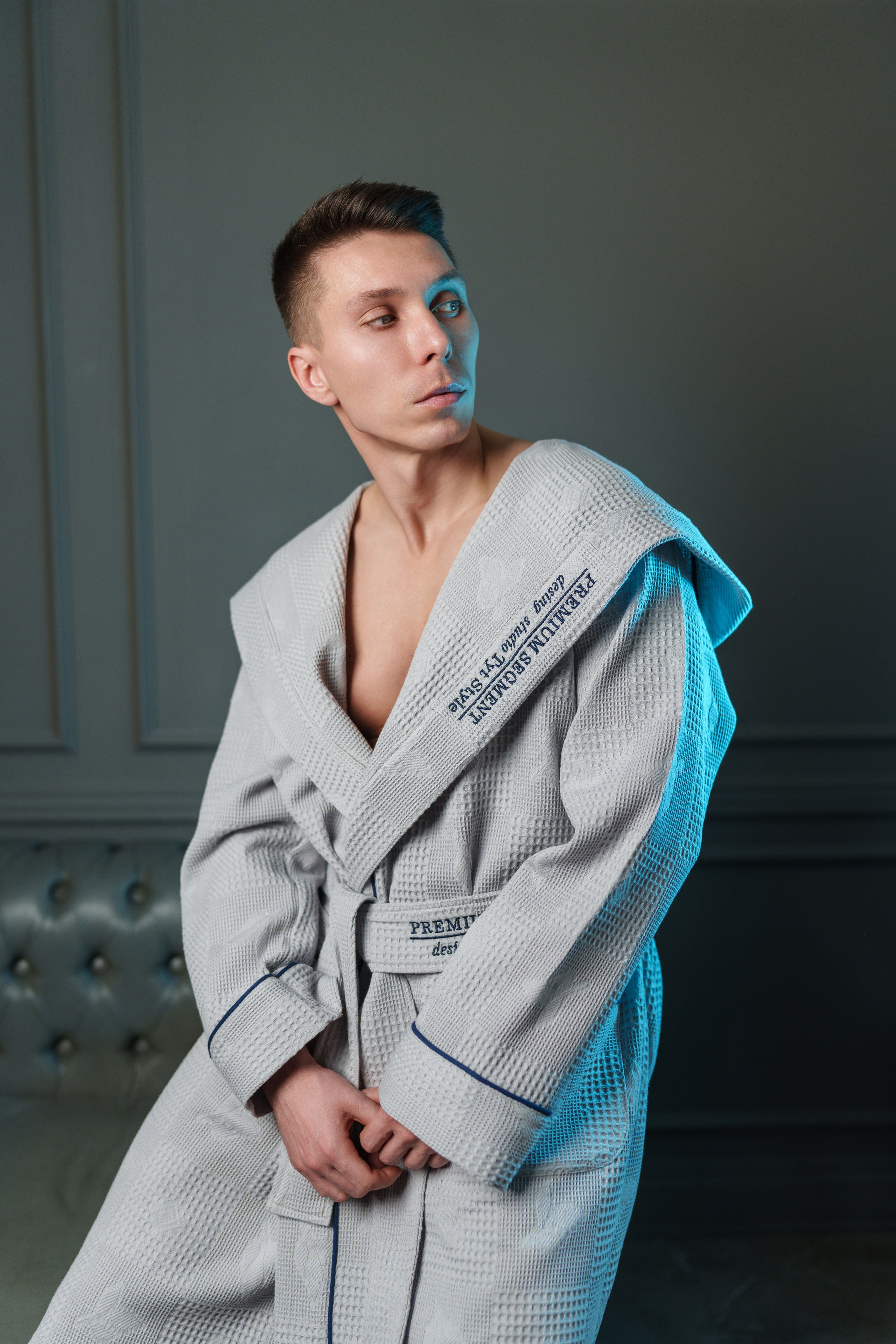 Контентная съемка халатов для маркетплейсов. Фотограф Олег Сотник