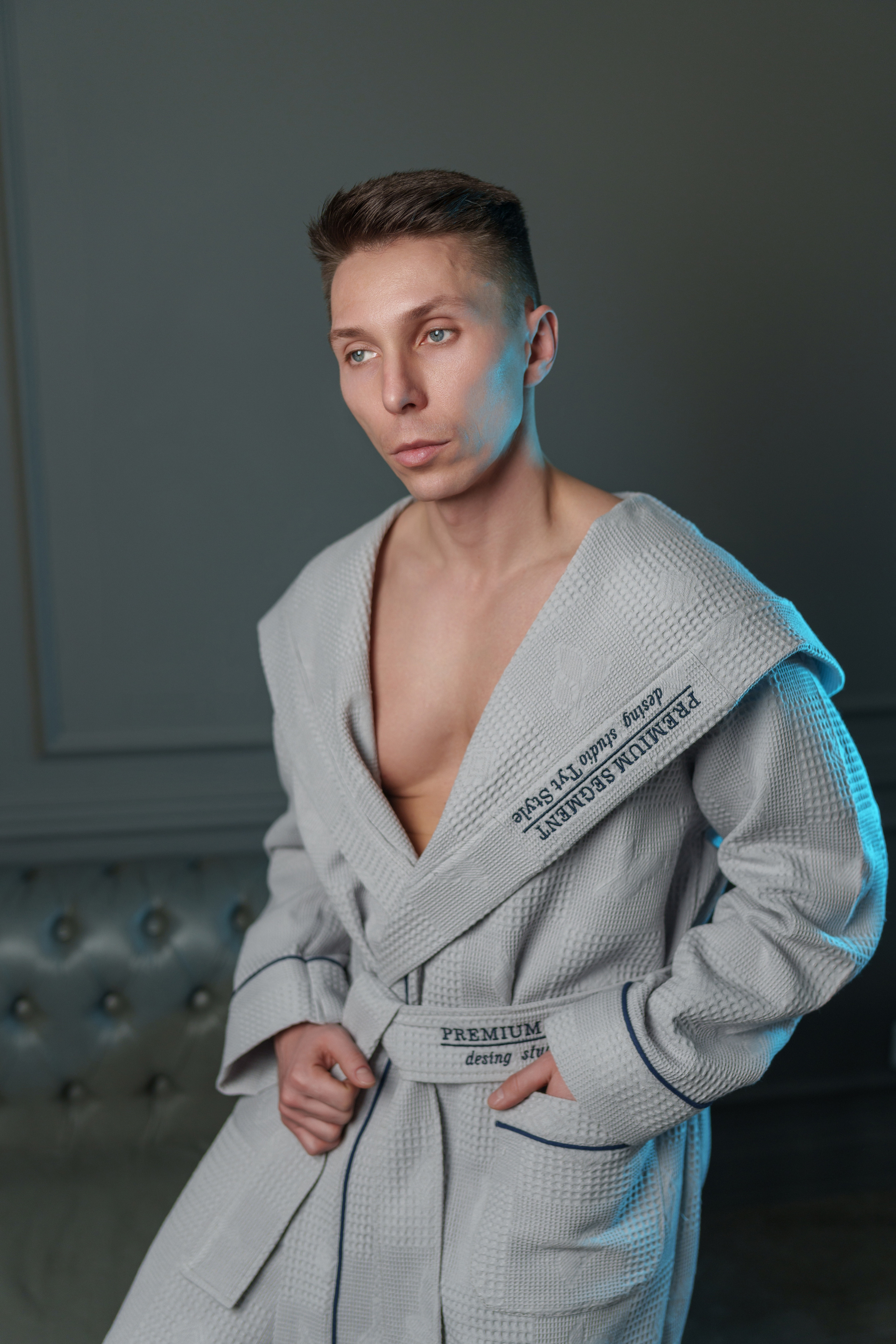Контентная съемка халатов для маркетплейсов. Фотограф Олег Сотник