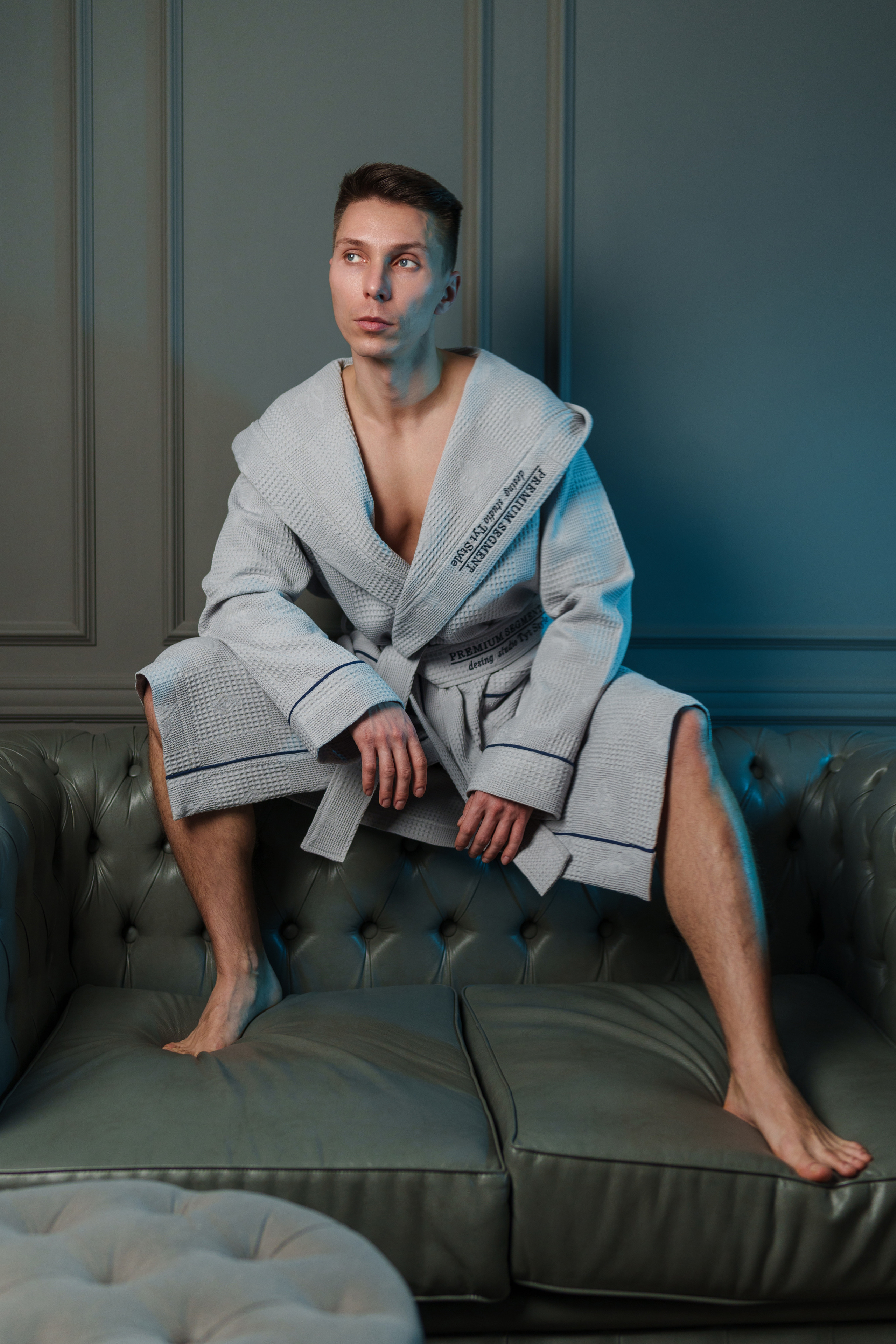 Контентная съемка халатов для маркетплейсов. Фотограф Олег Сотник