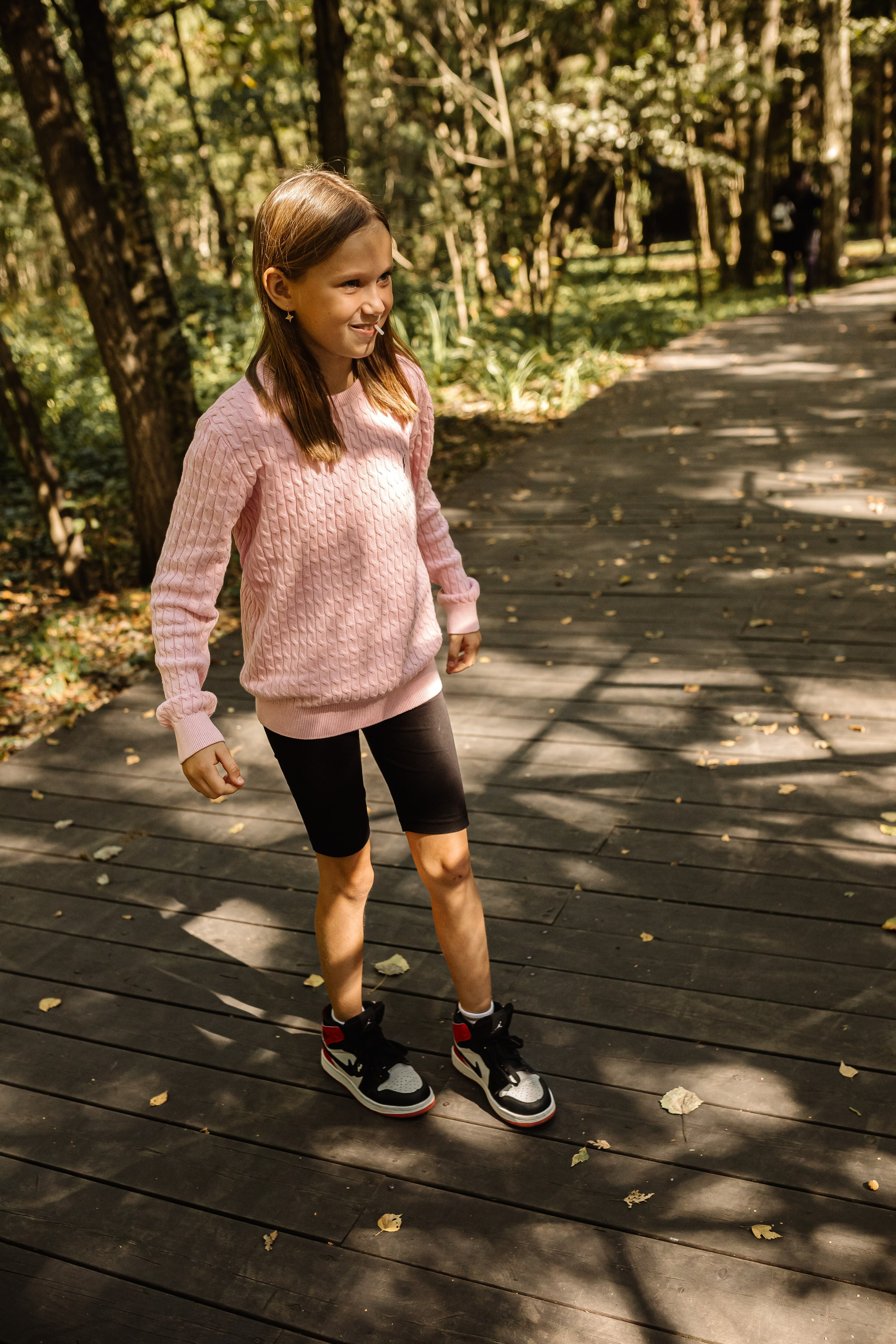 Репортаж школьной прогулки в парке. Семейный и женский фотограф в Москве Надежда Воробьева