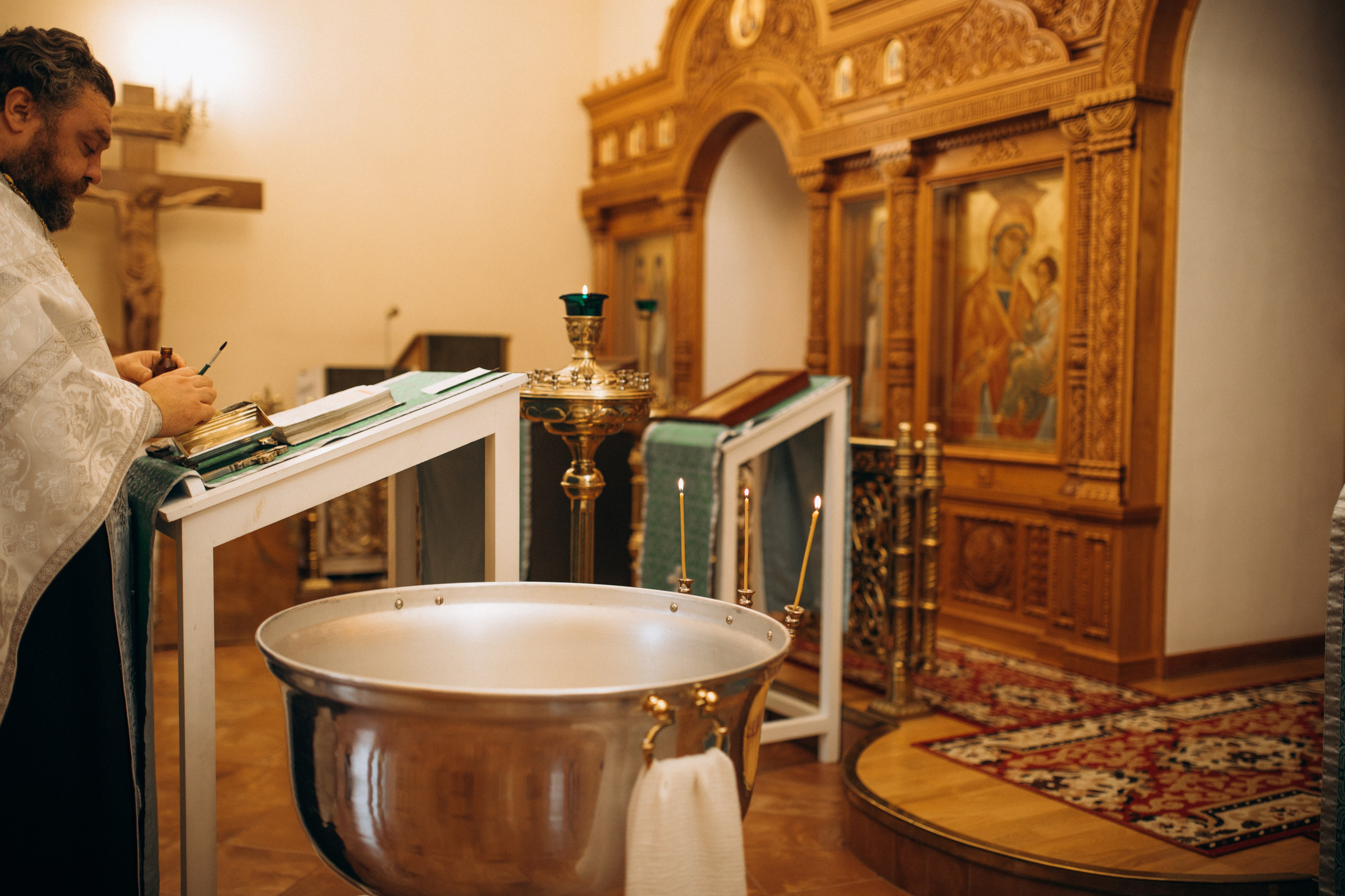 Крещение Киры. Klerout Photographer