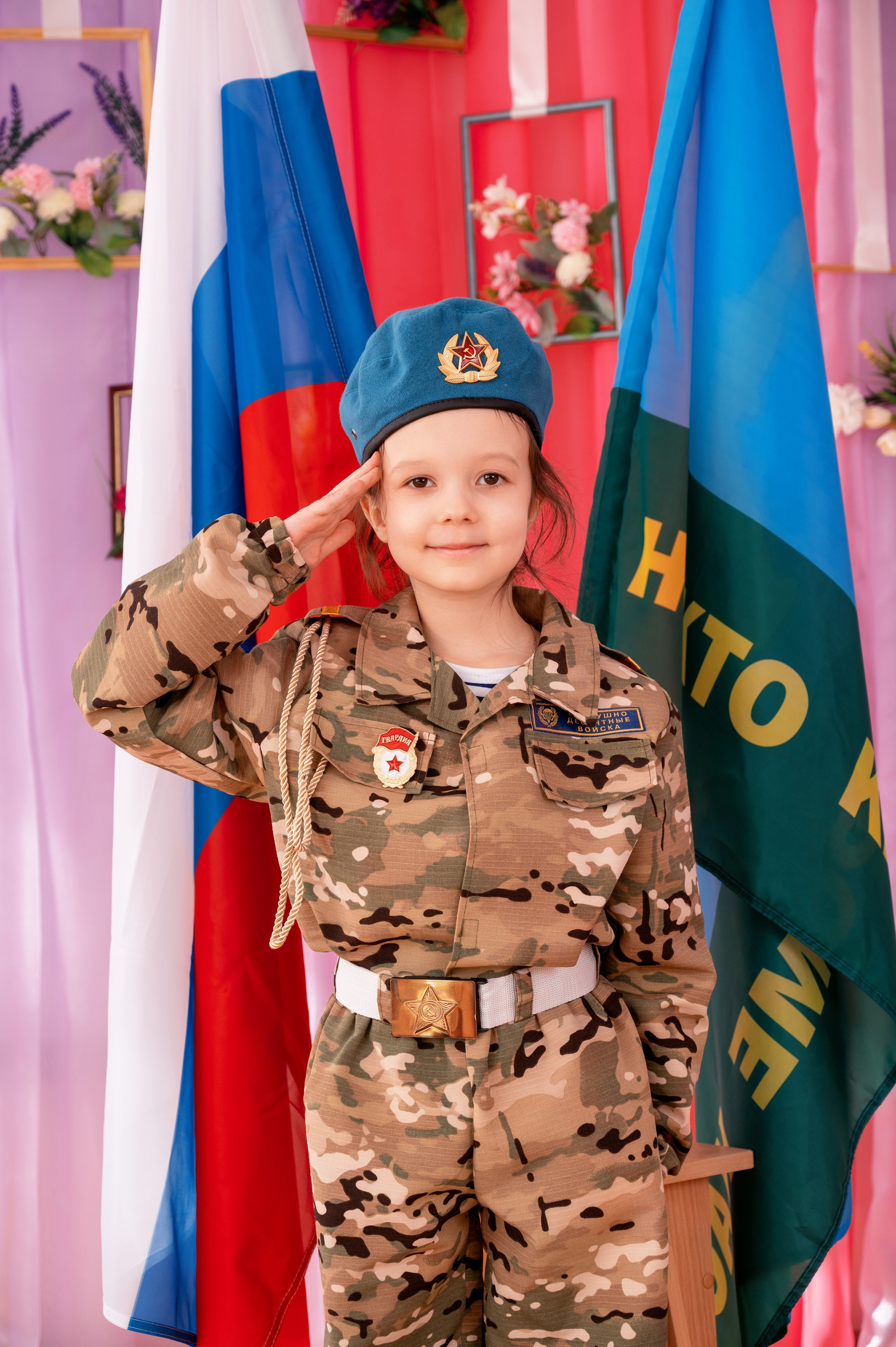 Детский сад «Радость», кадетская группа. Детский фотограф. «Ожившие» фото, г. Нижневартовск