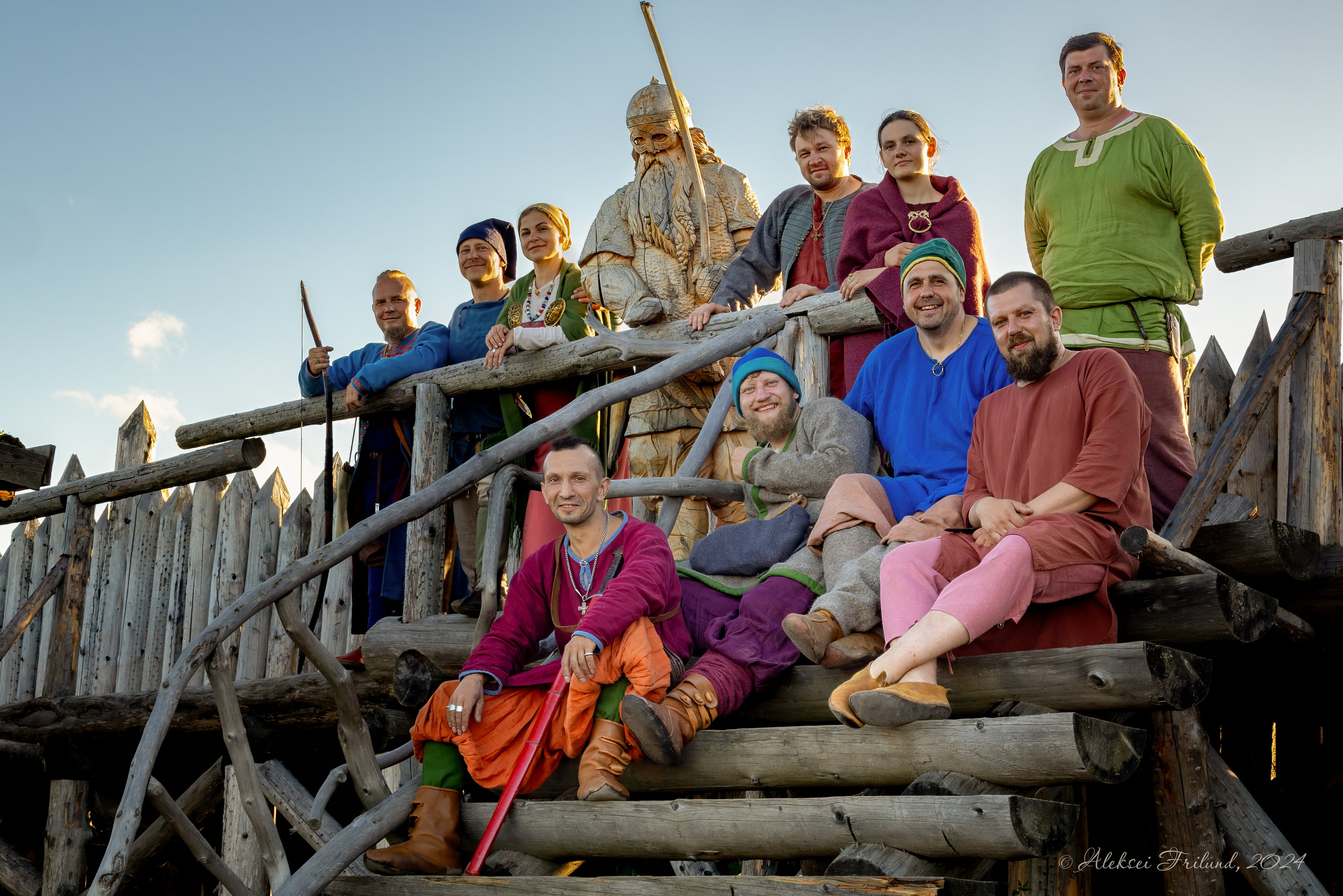 Исторический парк «Бастiонъ» (фестиваль «Карельская Земля» 2024 г.). Аэросъемка. Фото и Видео в Карелии. Алексей Фрилунд