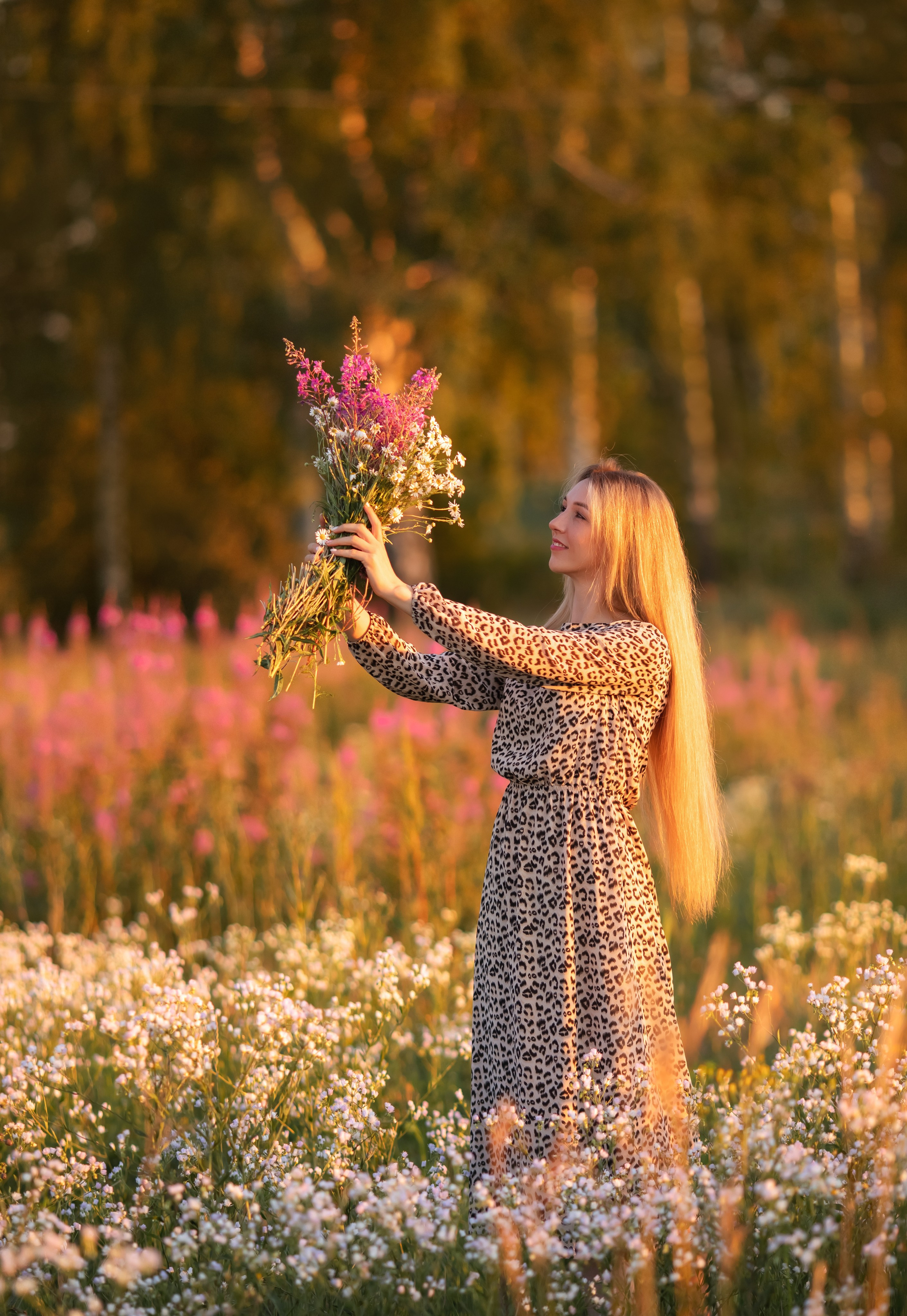 Все цветы для Дарьи на закате. Ольга Смирнова юрист, фотограф
