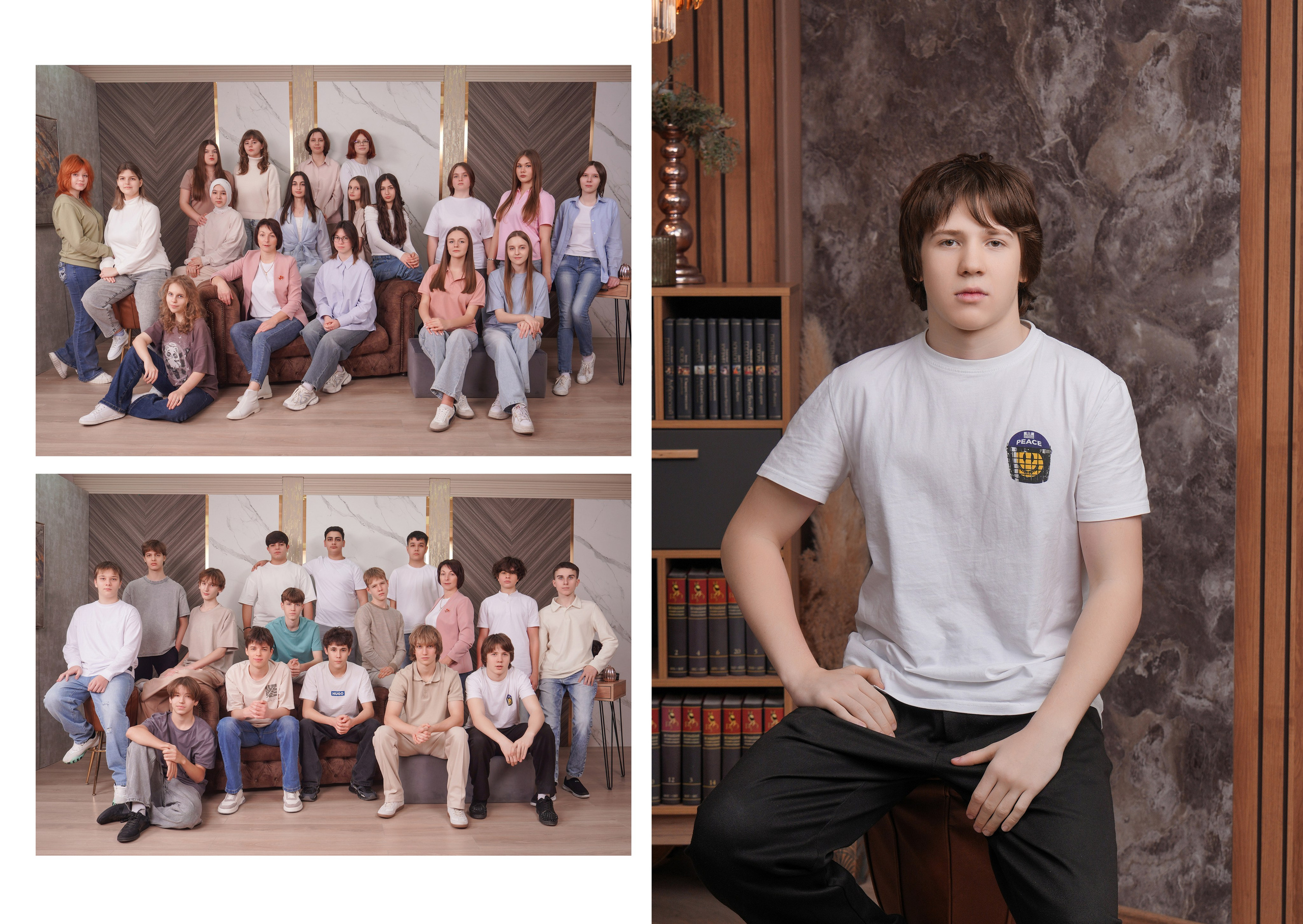 ШКОЛА 105 9 В. Красивый выпускной альбом в Краснодаре