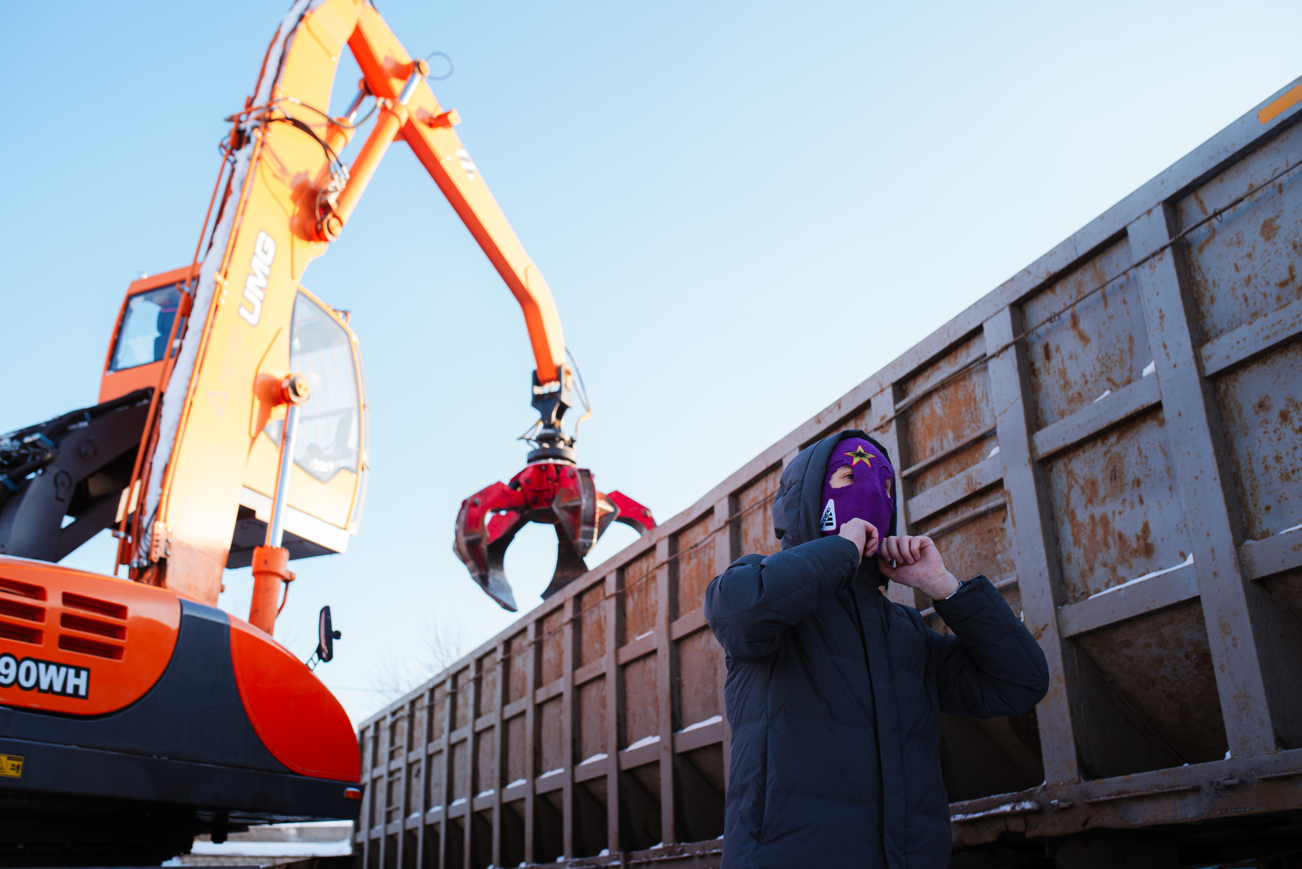 База металлоприёмки «Втормет». Портретный фотограф в Ереване и Челябинске Шаханская Ольга