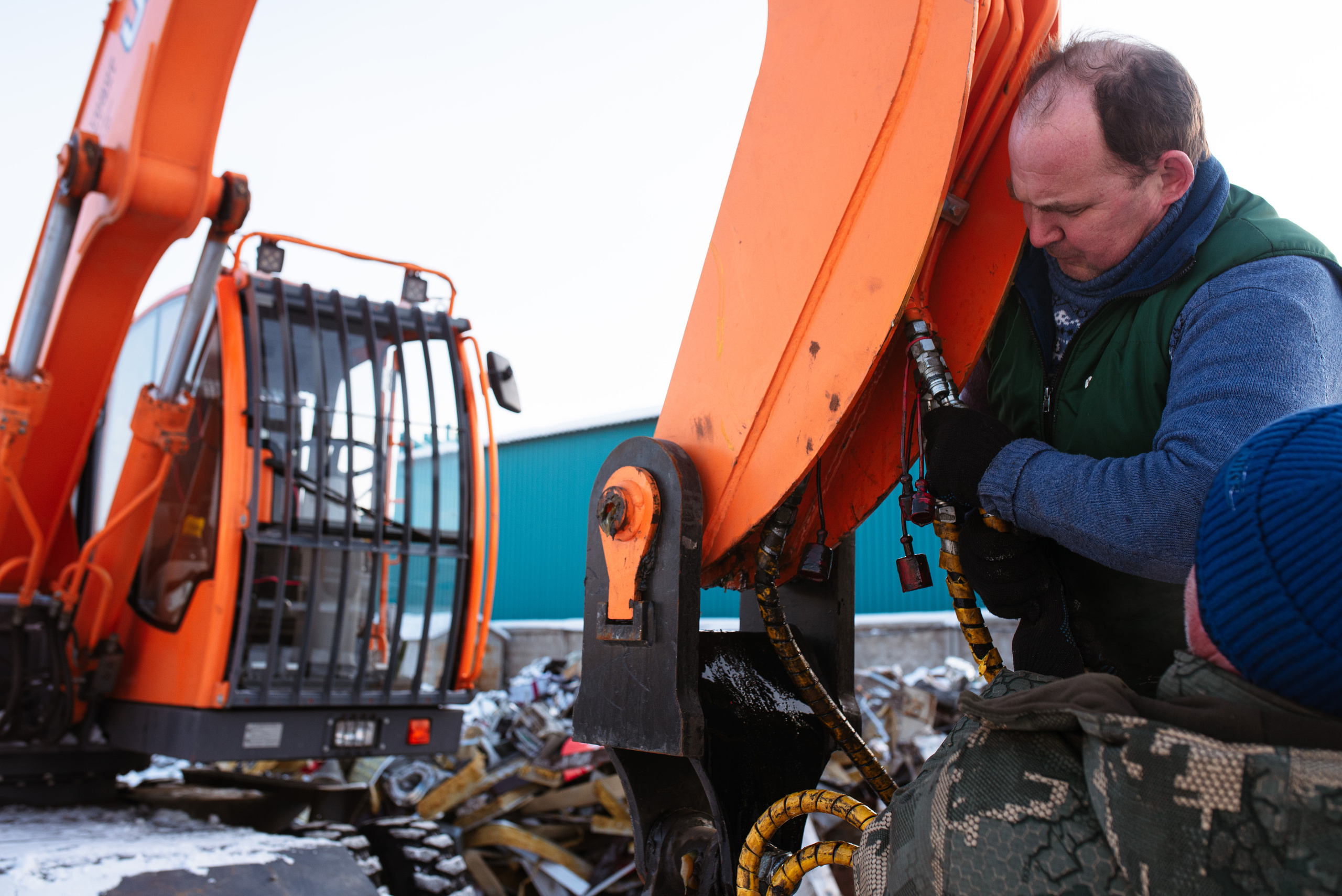 База металлоприёмки «Втормет». Портретный фотограф в Ереване и Челябинске Шаханская Ольга